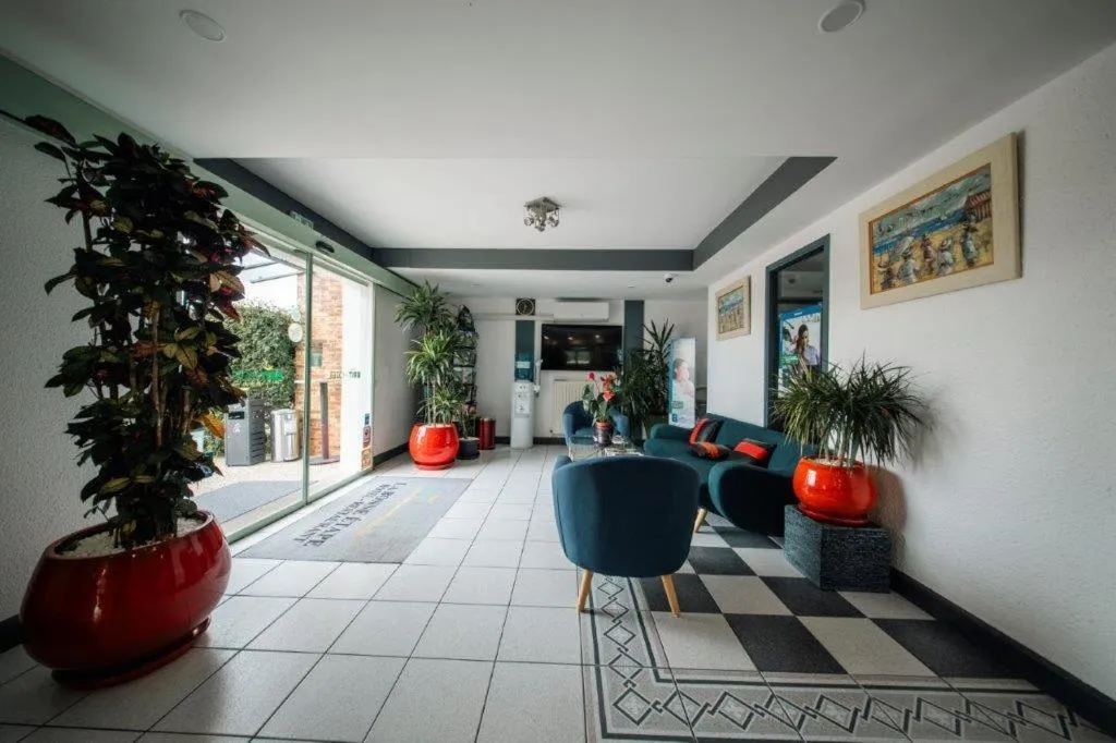 Lobby or reception in Brit Hotel La Bonne Etape