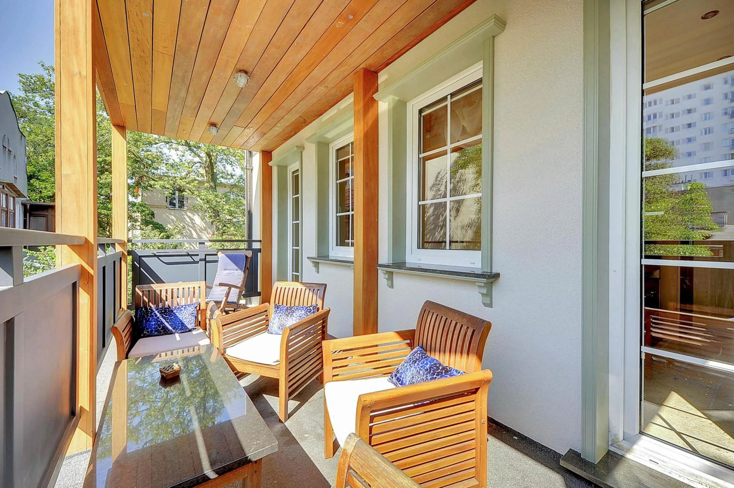 Balcony/Terrace in Mała Anglia - Boutique Apartments & SPA