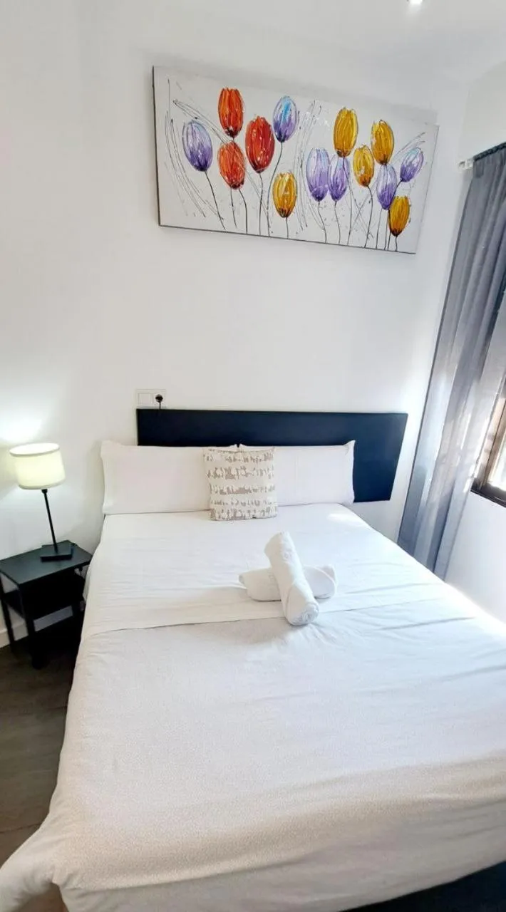 Bed in AYZ Ulises - Auto check-in property