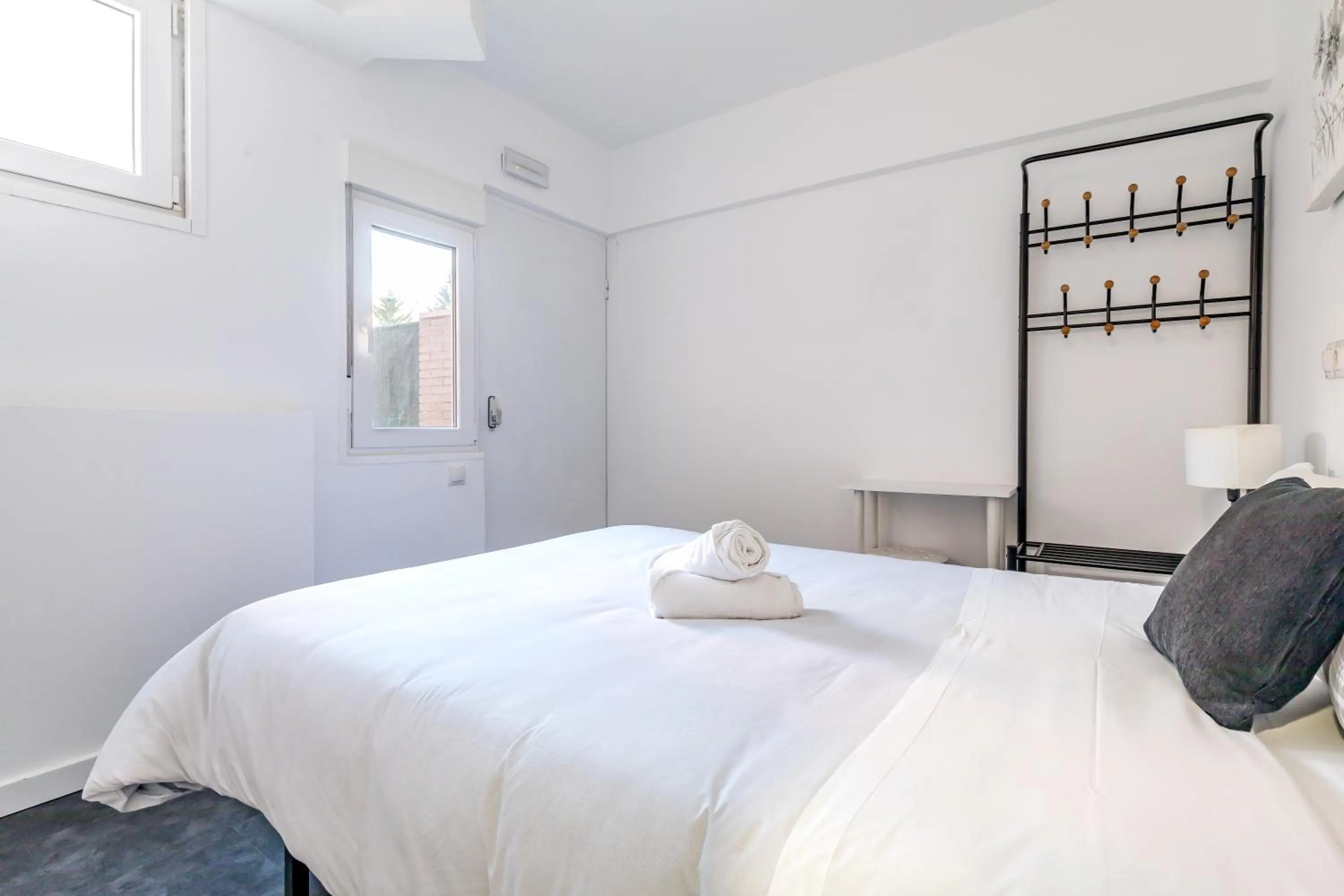Bed in AYZ Ulises - Auto check-in property