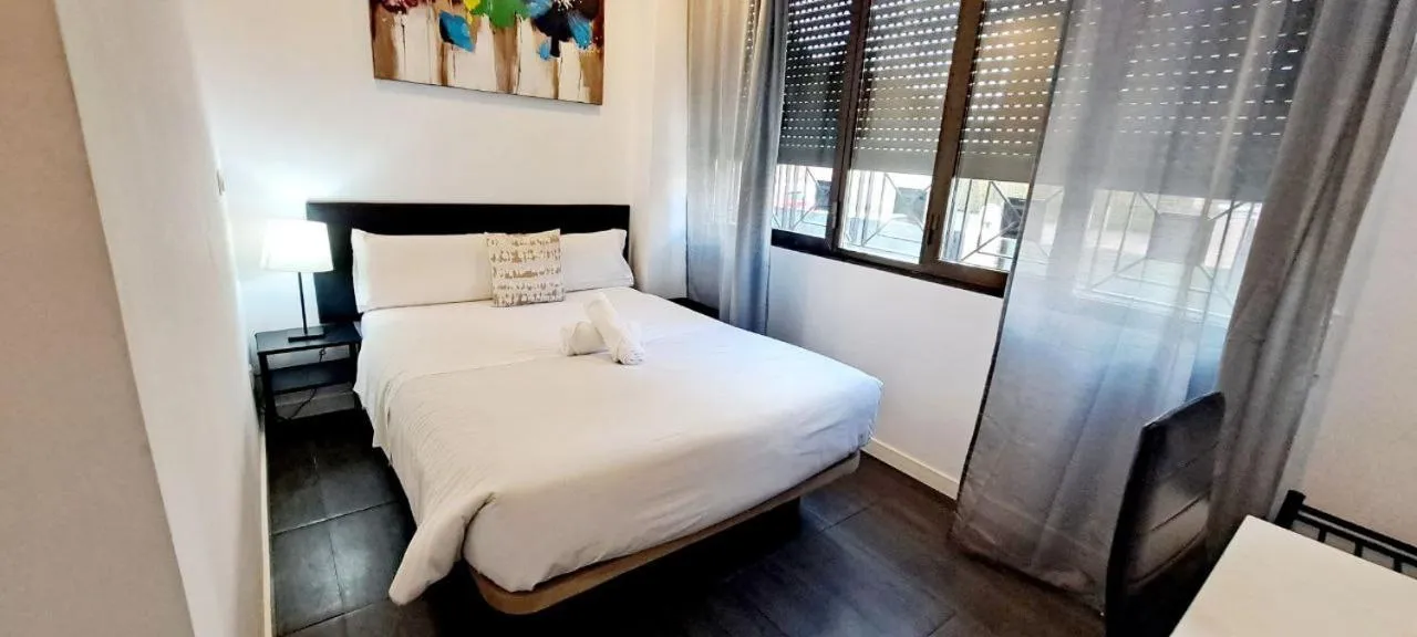 Bed in AYZ Ulises - Auto check-in property