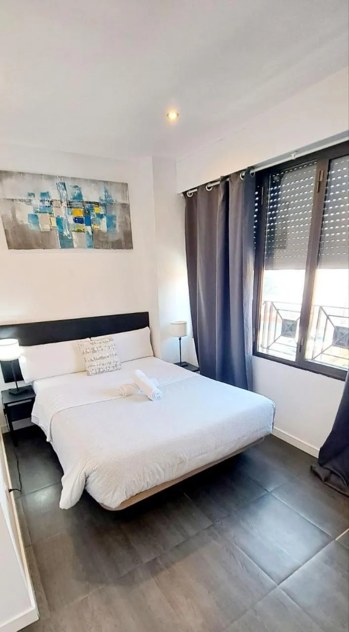 Bed in AYZ Ulises - Auto check-in property