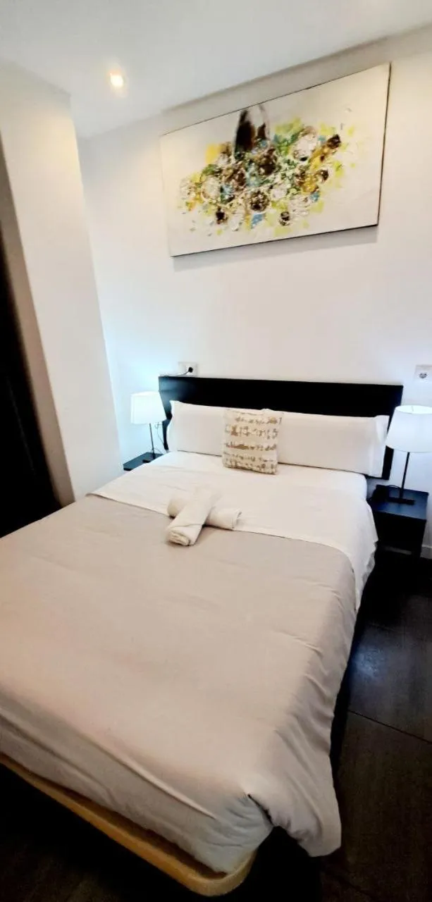 Bed in AYZ Ulises - Auto check-in property
