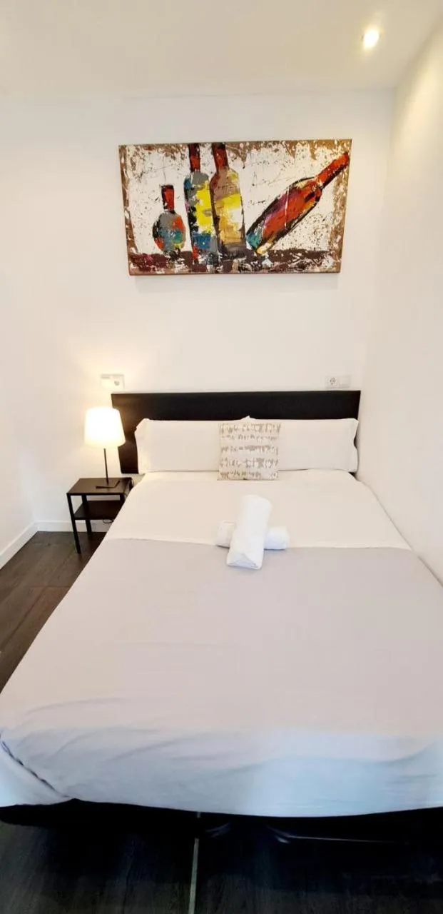 Bed in AYZ Ulises - Auto check-in property