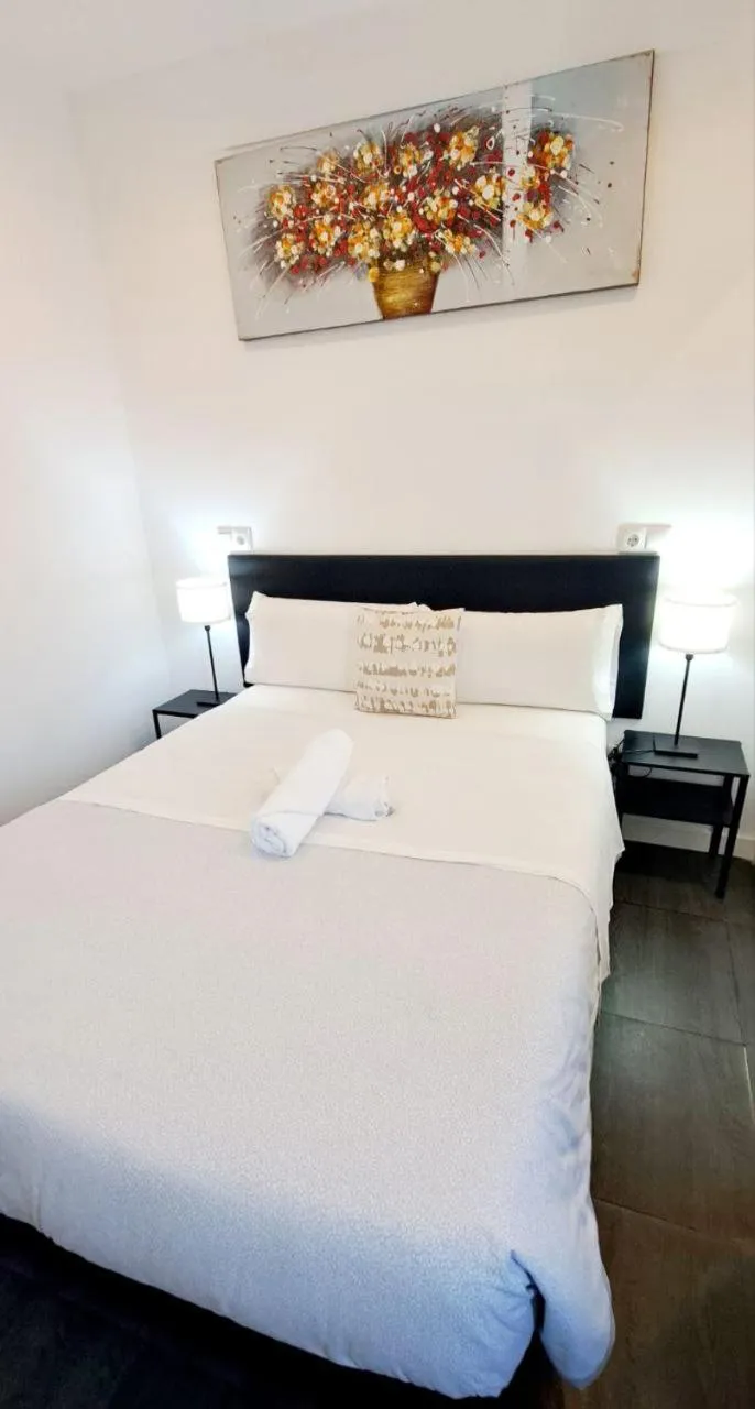 Bed in AYZ Ulises - Auto check-in property