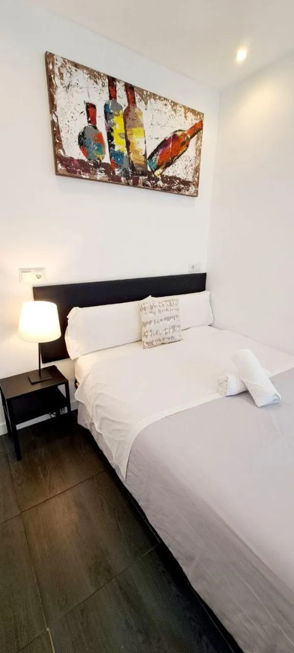 Bed in AYZ Ulises - Auto check-in property