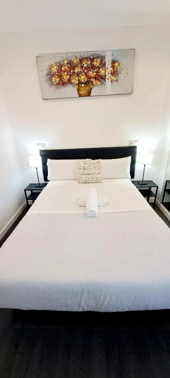 Bed in AYZ Ulises - Auto check-in property