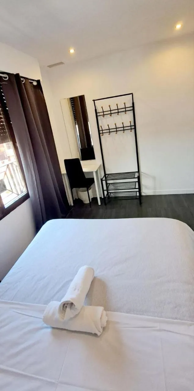Bed in AYZ Ulises - Auto check-in property