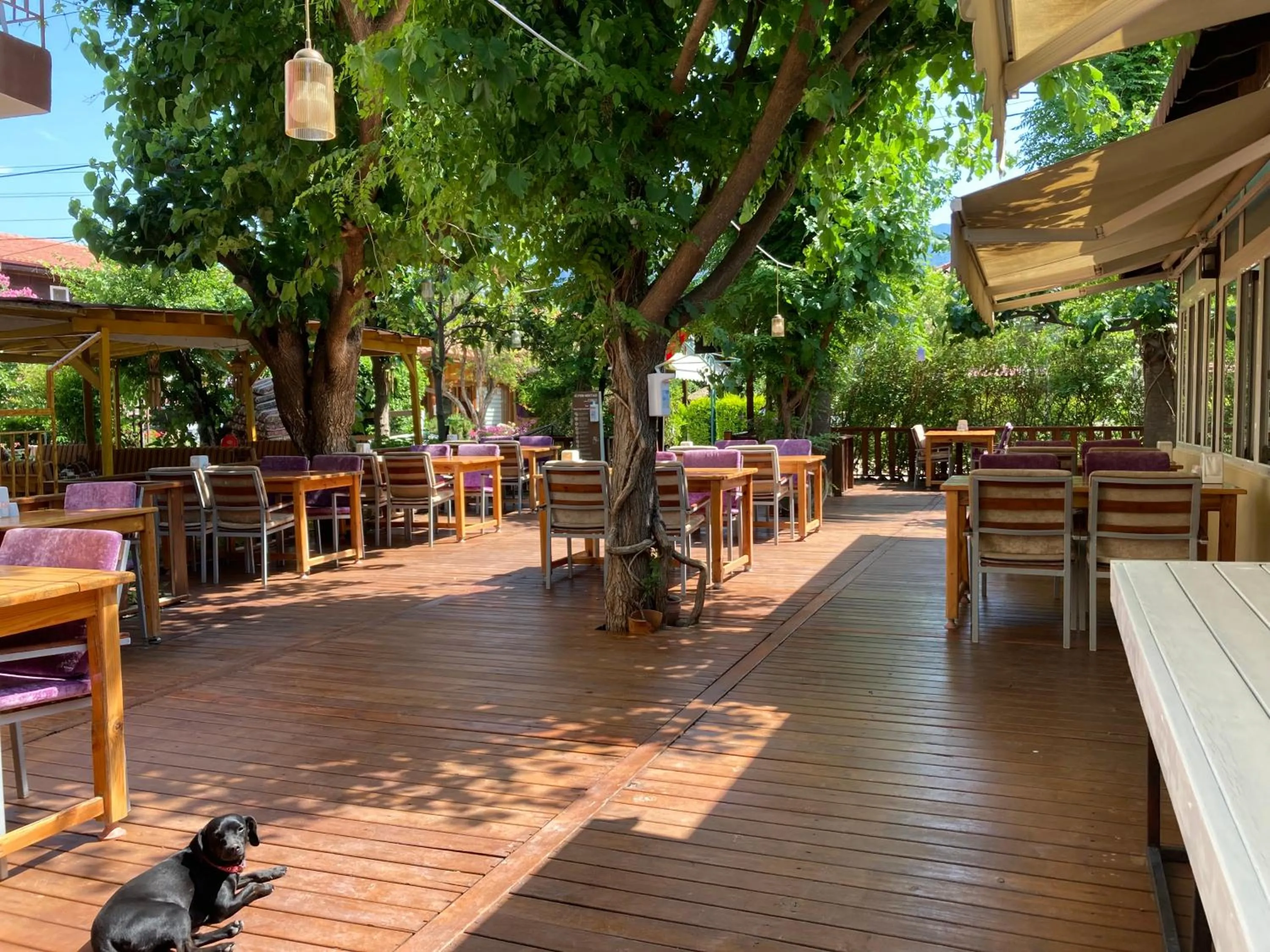 Seating area in Kutle Hotel
