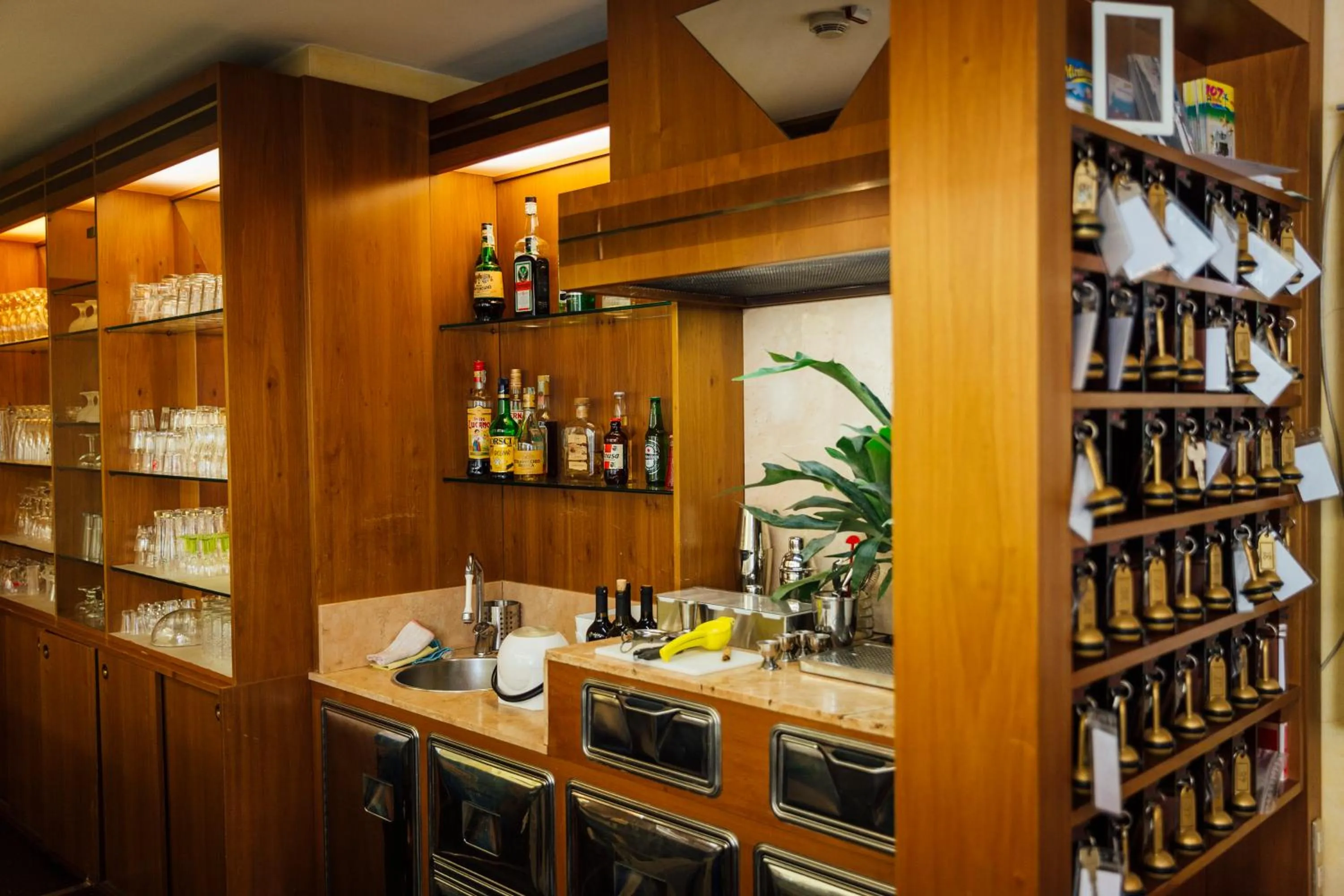 Lounge or bar in Hotel Montecarlo