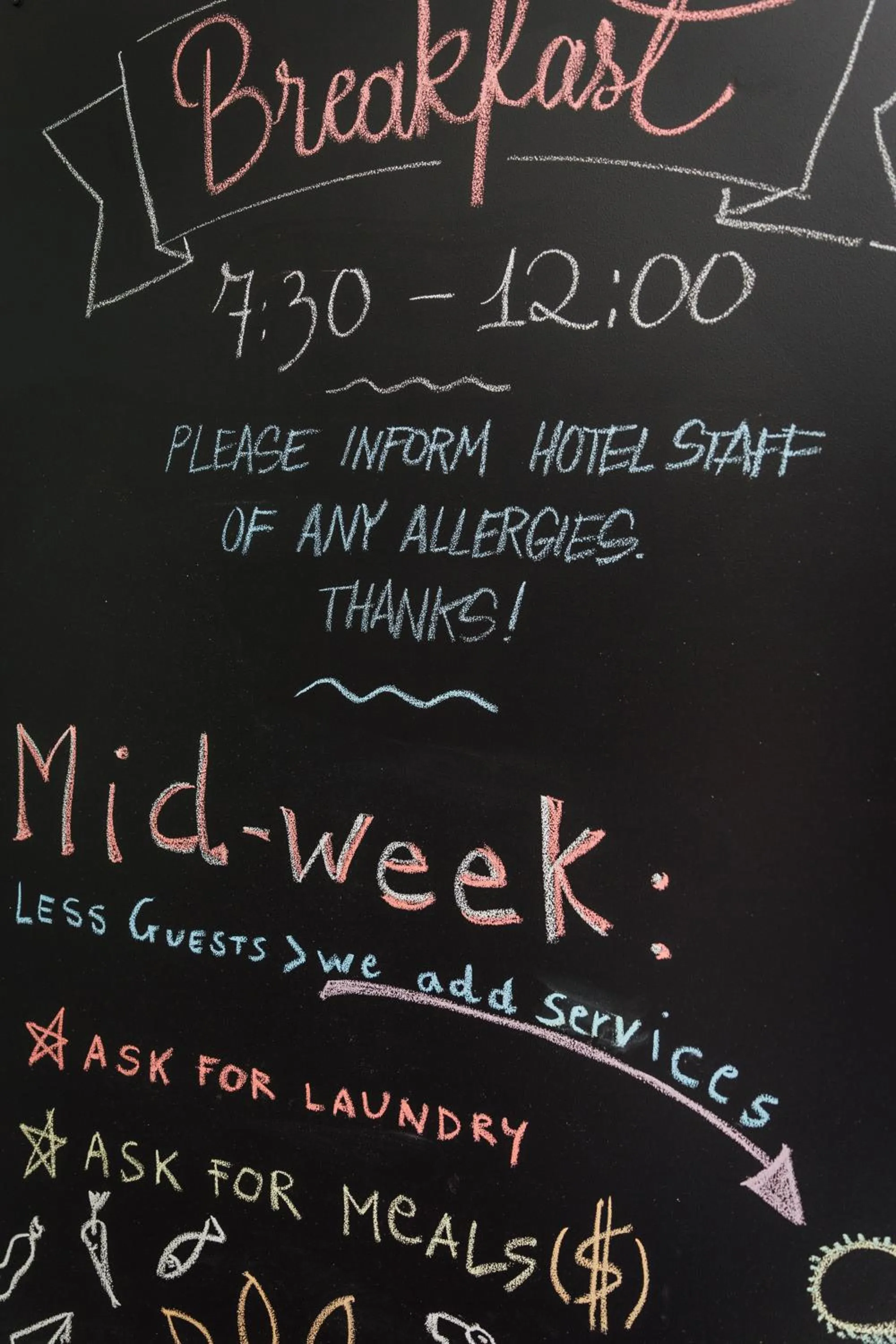 Breakfast in Hotel Montecarlo