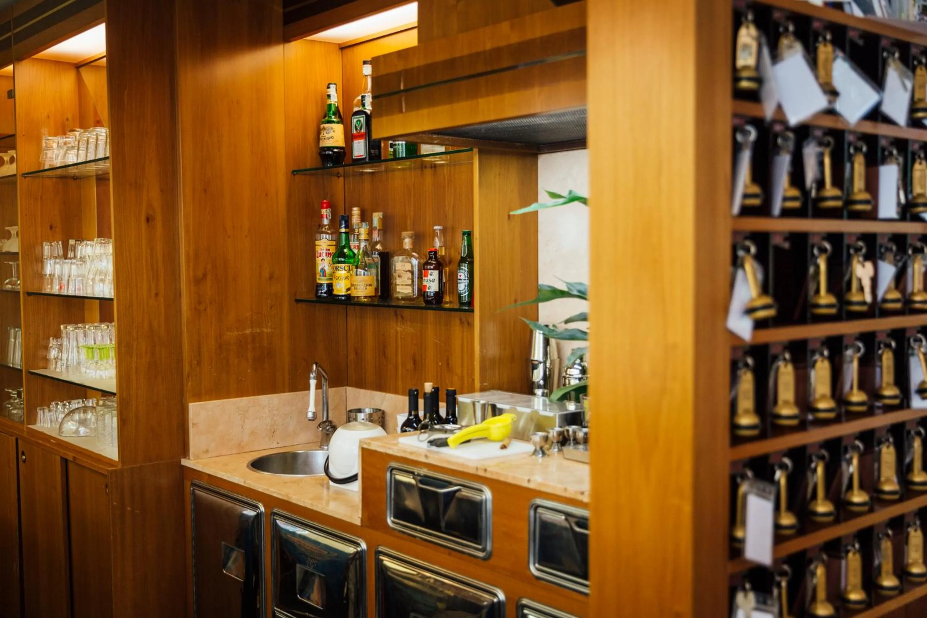 Lounge or bar in Hotel Montecarlo