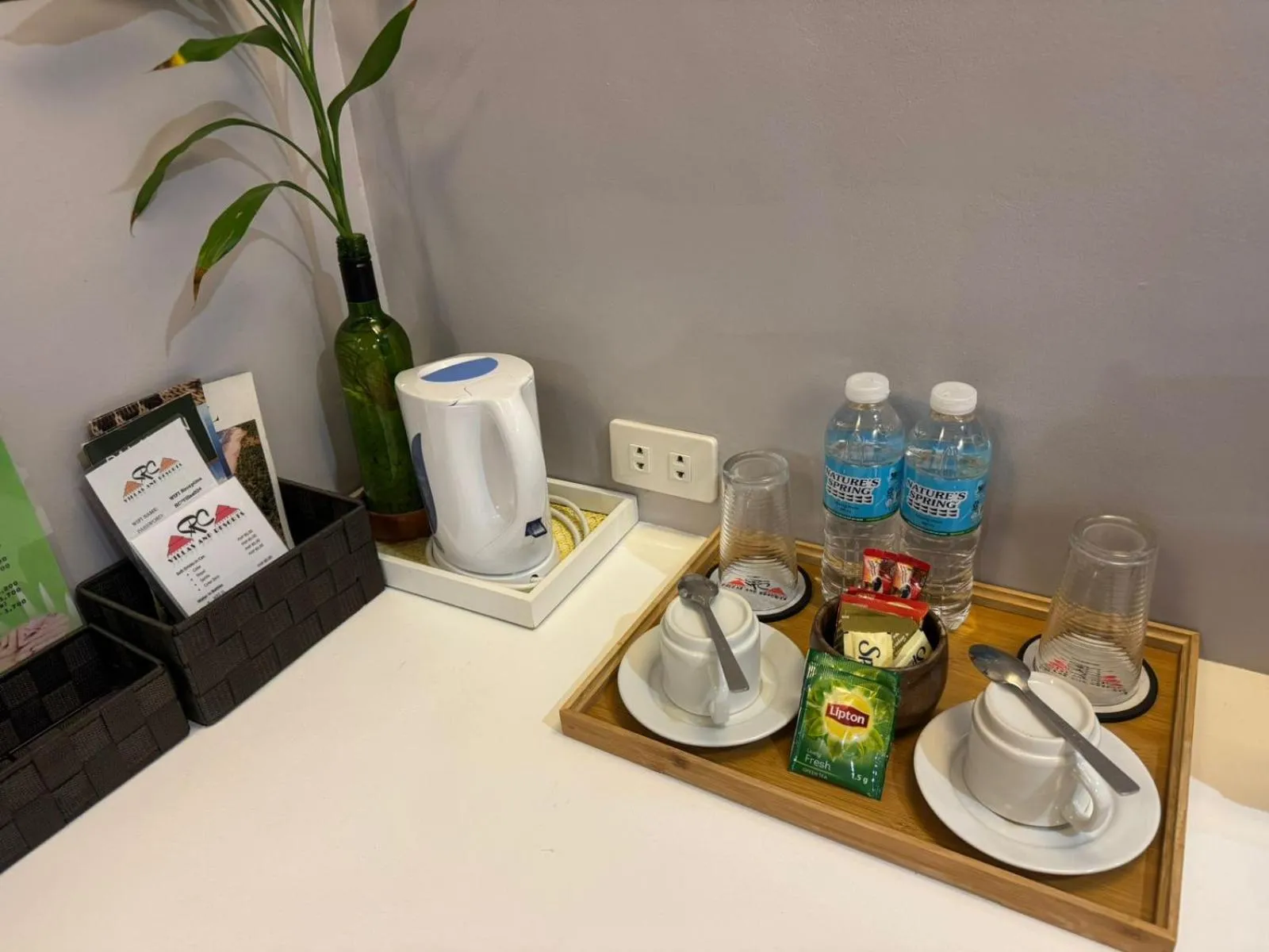 Coffee/tea facilities in RC Villas and Resorts