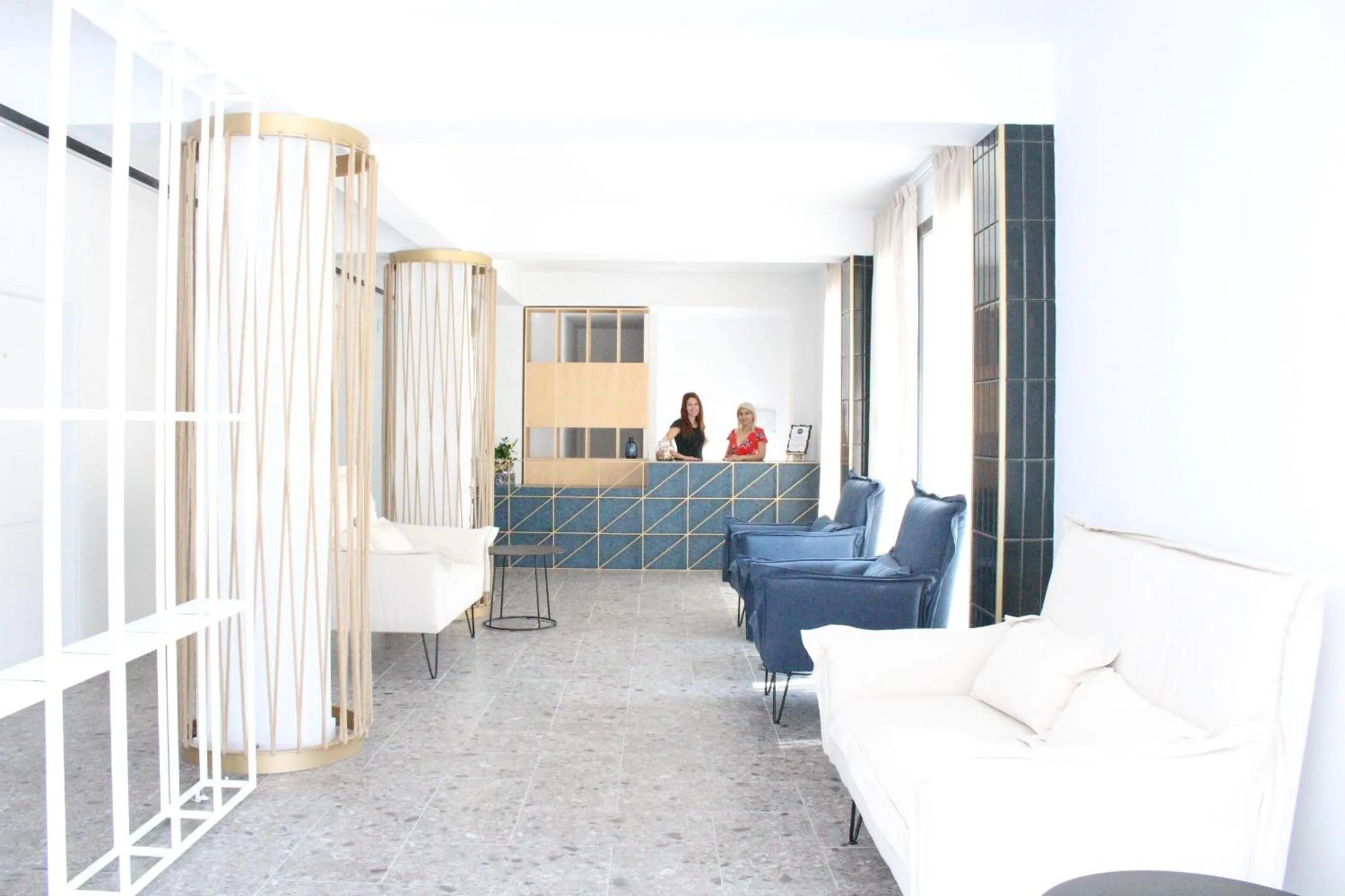 People in E.J. Pyrgos Bay Hotel