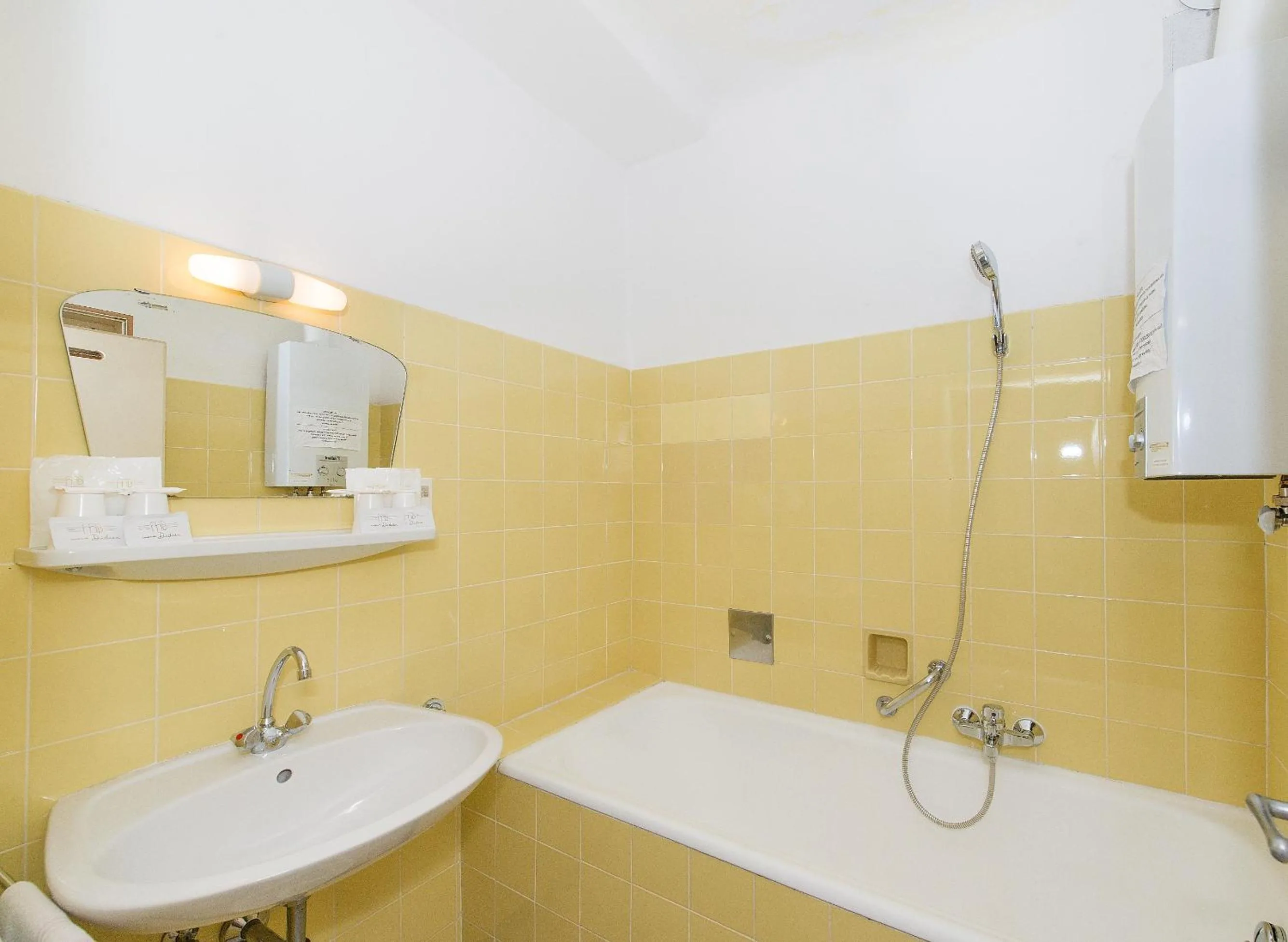 Shower in Pension Dr. Geissler