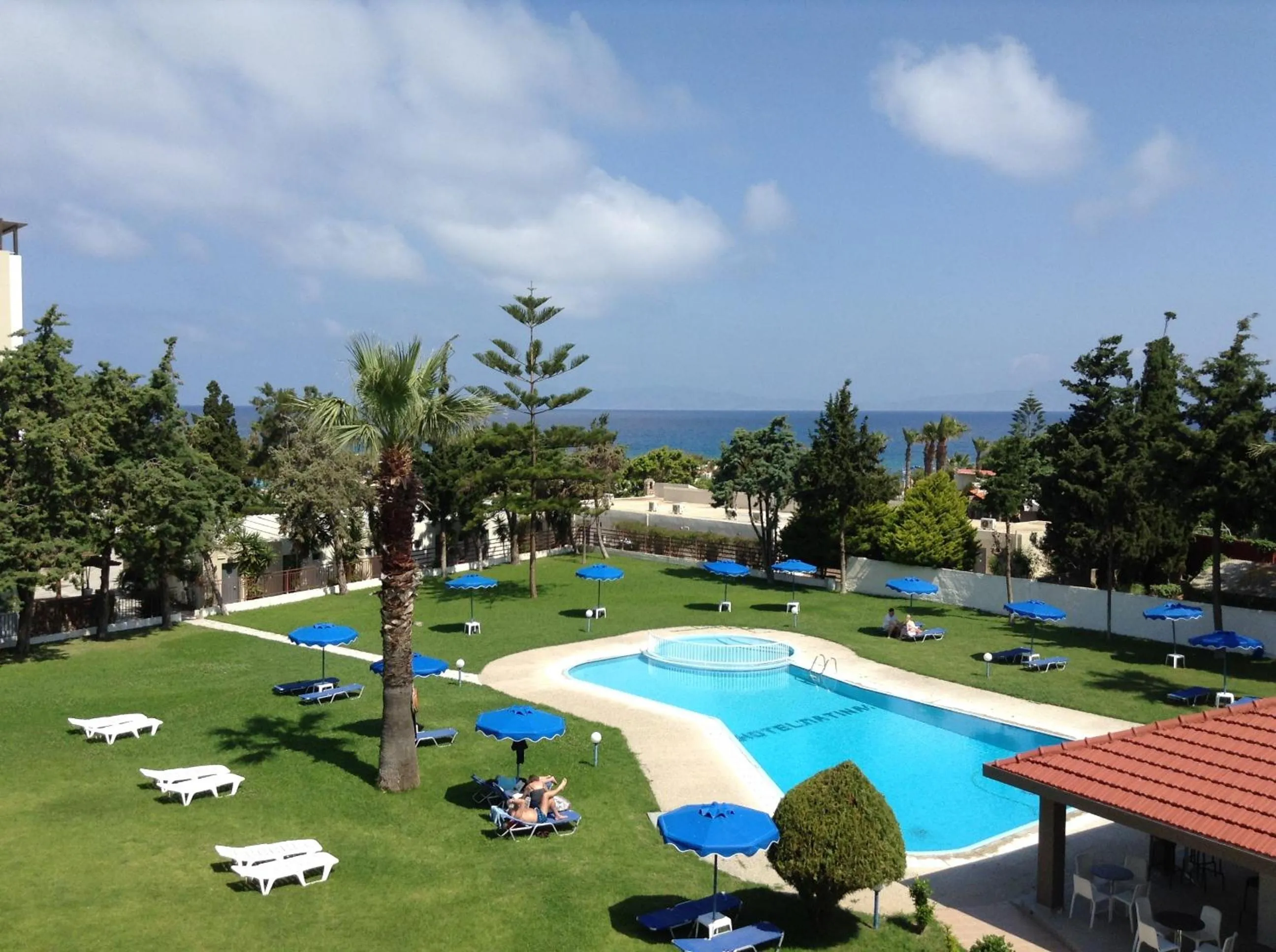 Garden in Matoula Beach