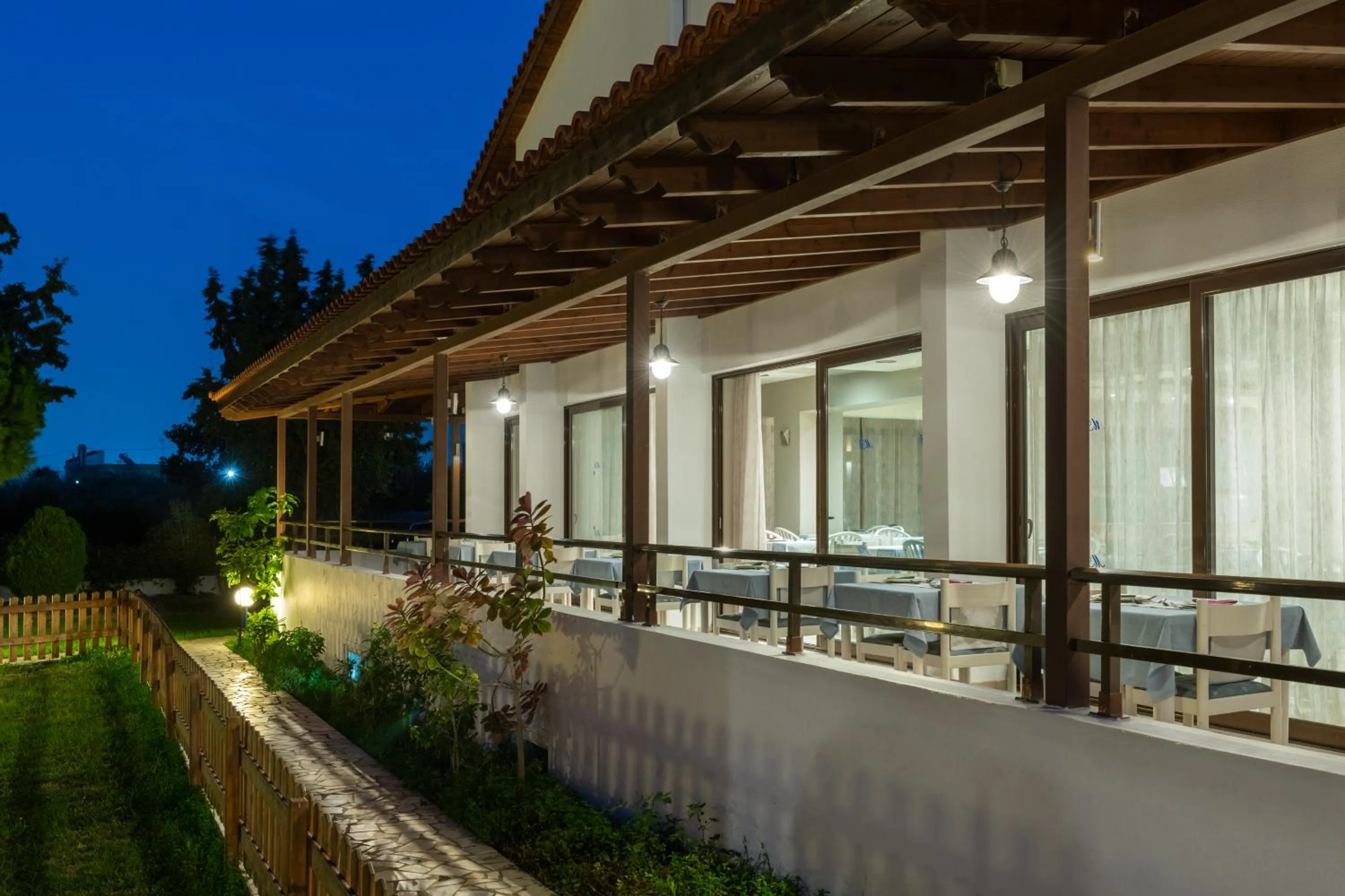 Balcony/Terrace in Matoula Beach