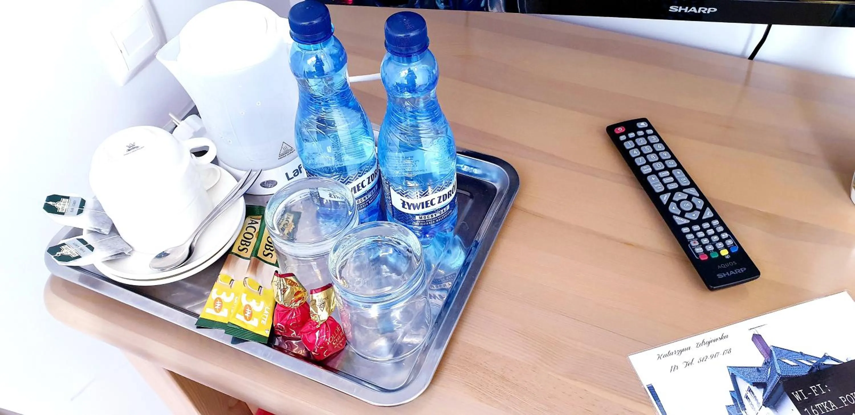 Coffee/tea facilities in PHU Gościniec "16-tka" Katarzyna Zdrojewska