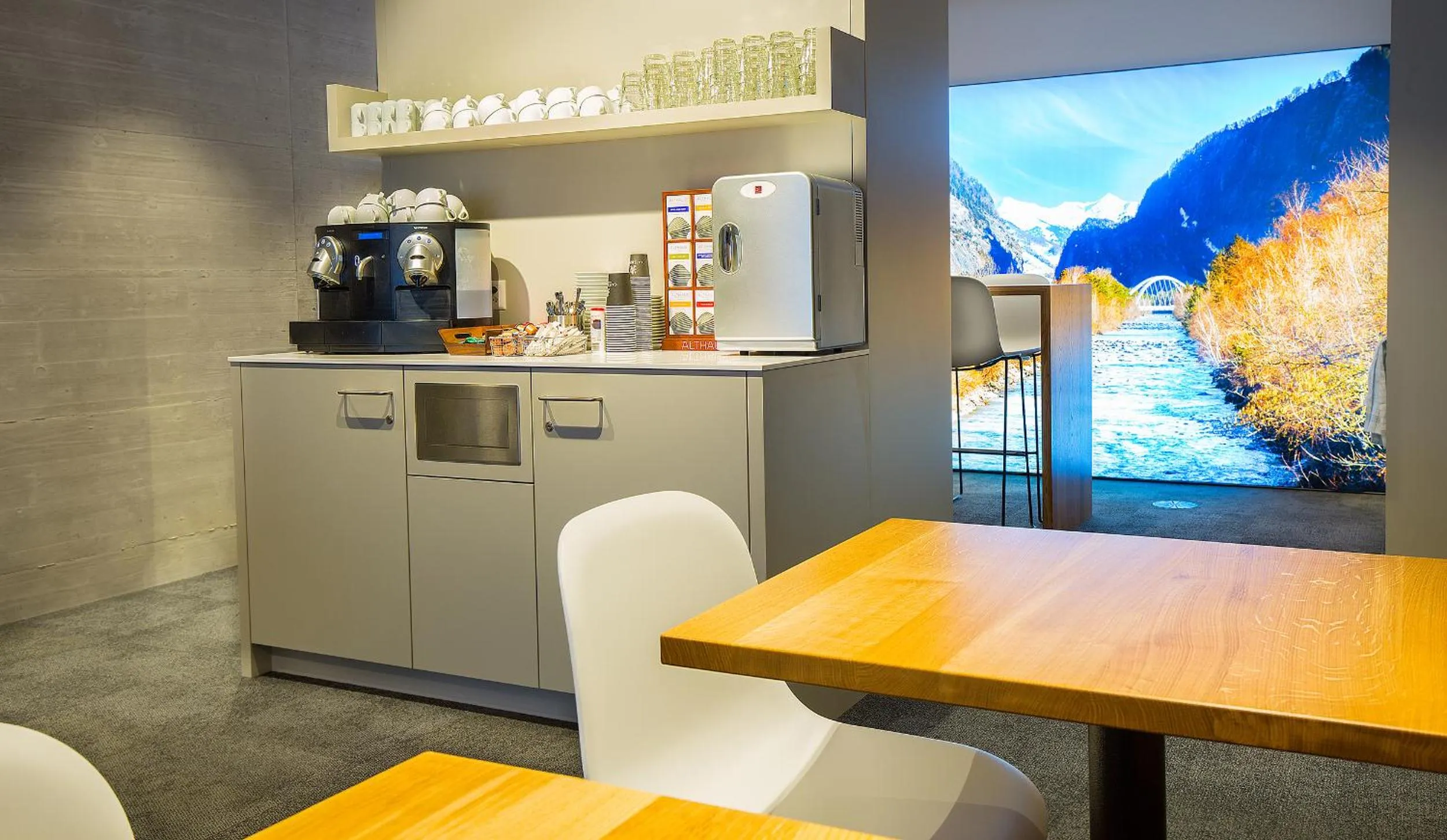 Continental breakfast in b_smart motel Landquart