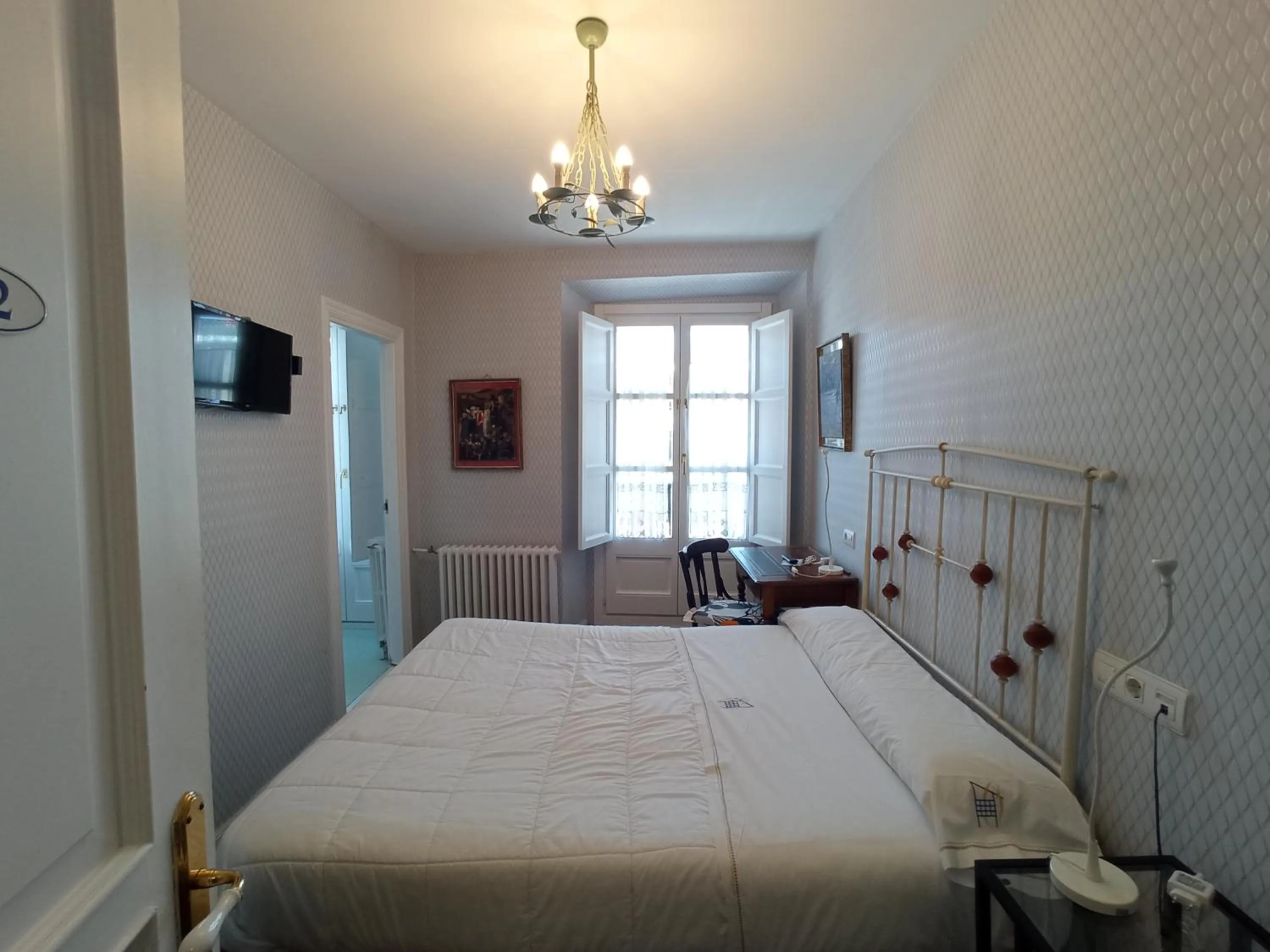 Bed in Hotel Ormazabal