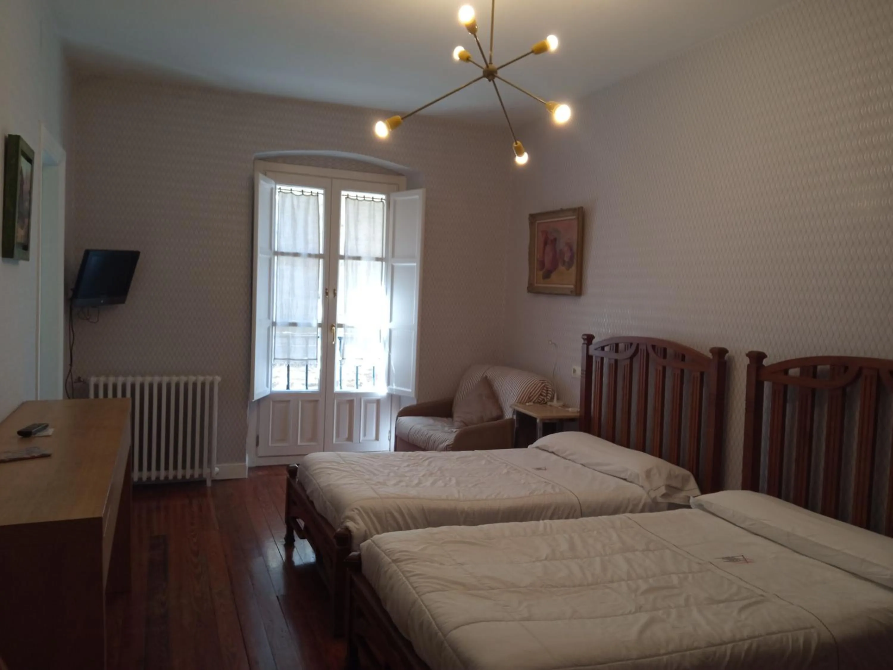 Bed in Hotel Ormazabal