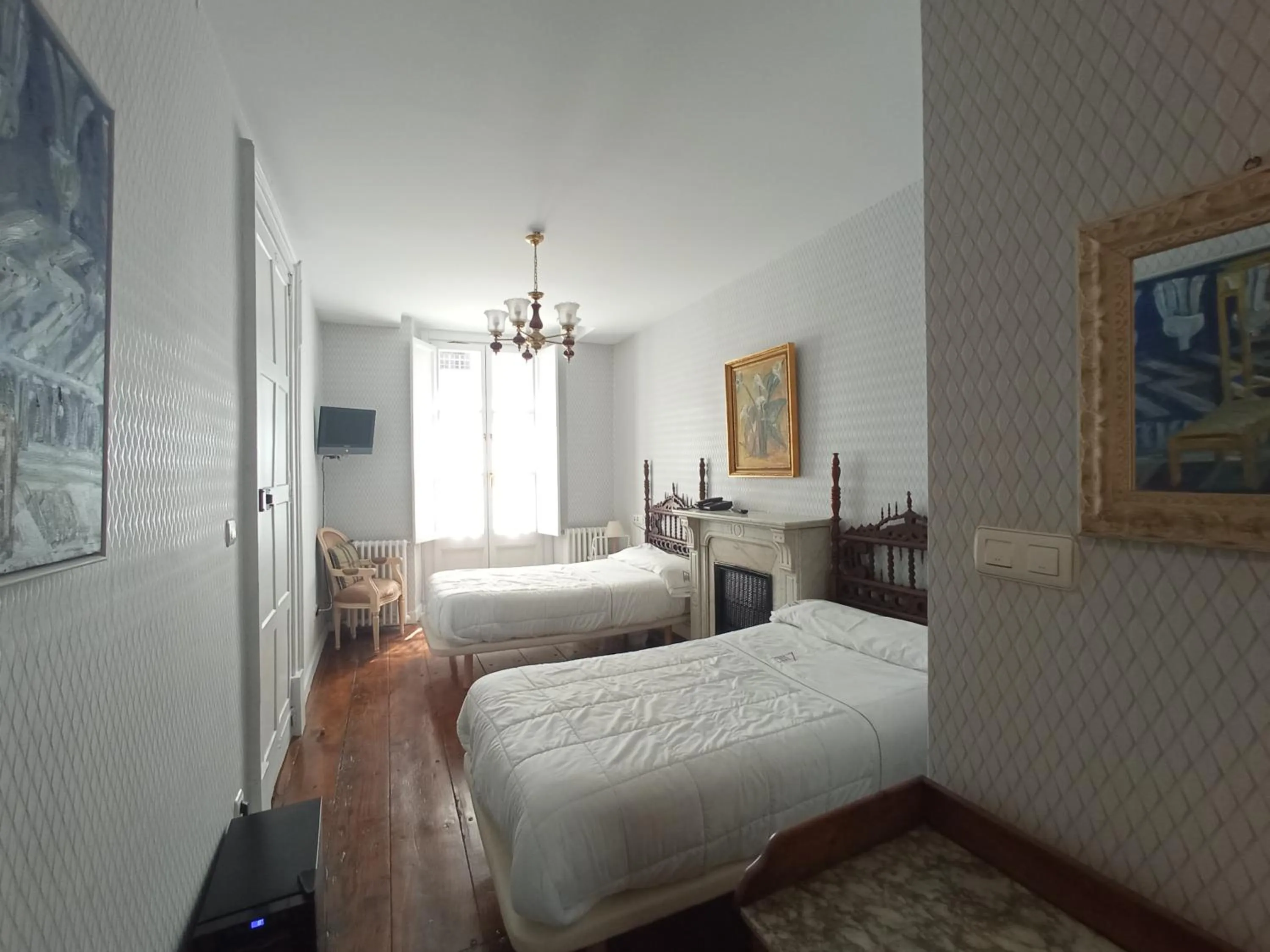 Bed in Hotel Ormazabal