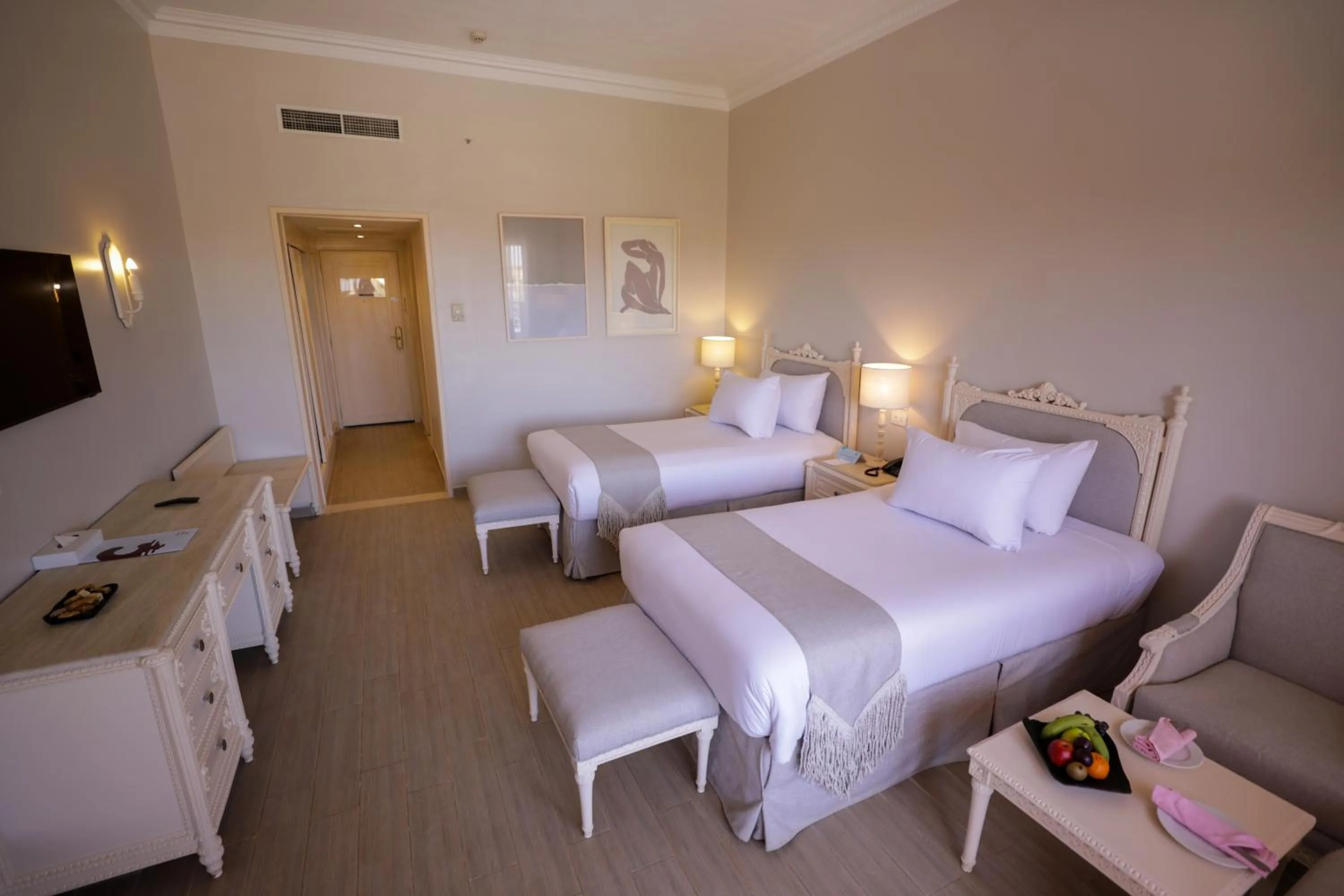 Bedroom, Bed in Calimera Blend Paradise