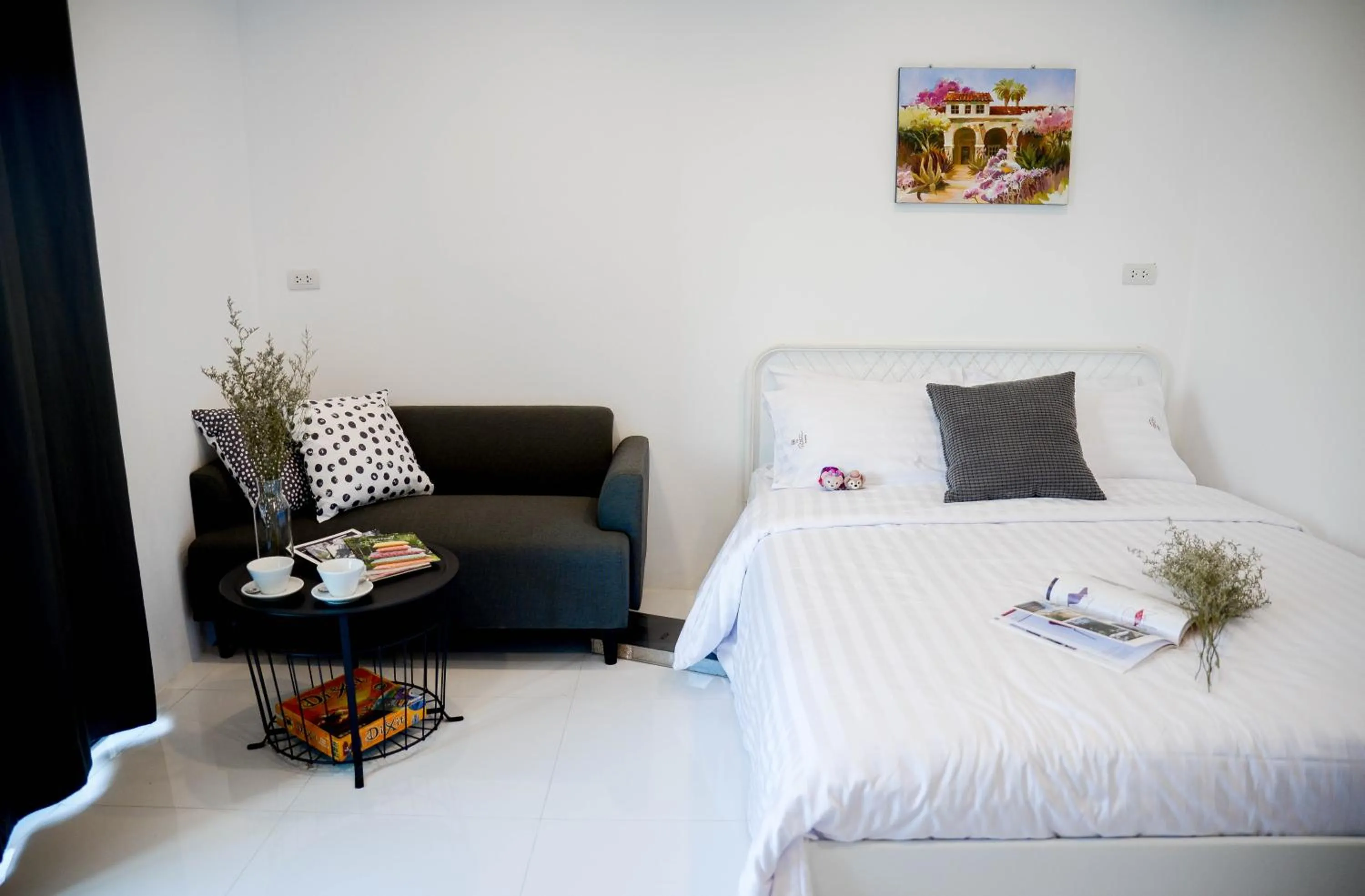 Bed in The Pattern Boutique Hotel