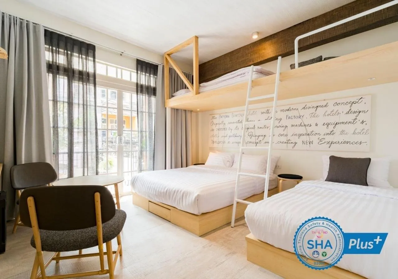 Photo of the whole room, Bed in The Pattern Boutique Hotel