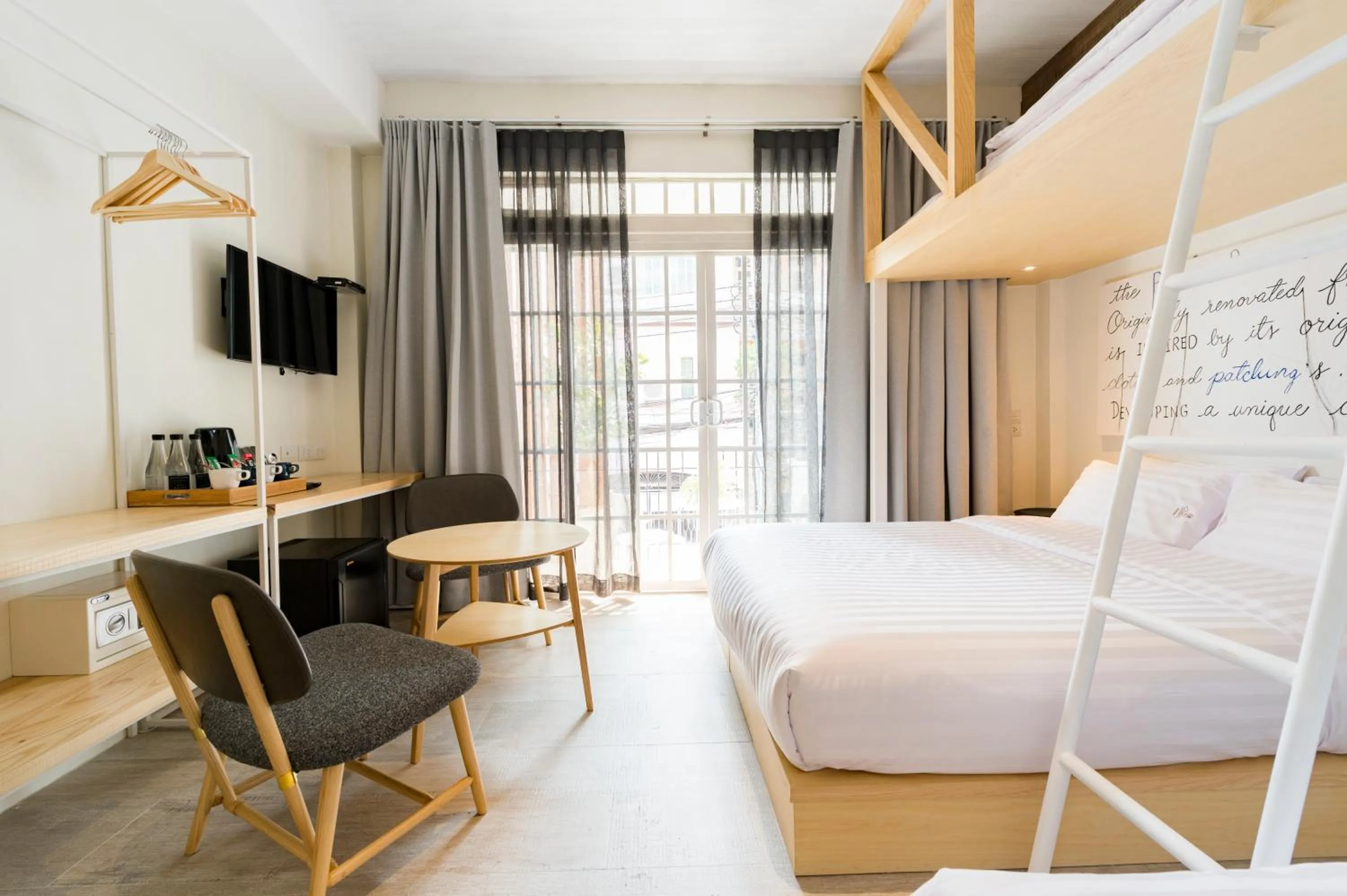 Photo of the whole room, Bed in The Pattern Boutique Hotel