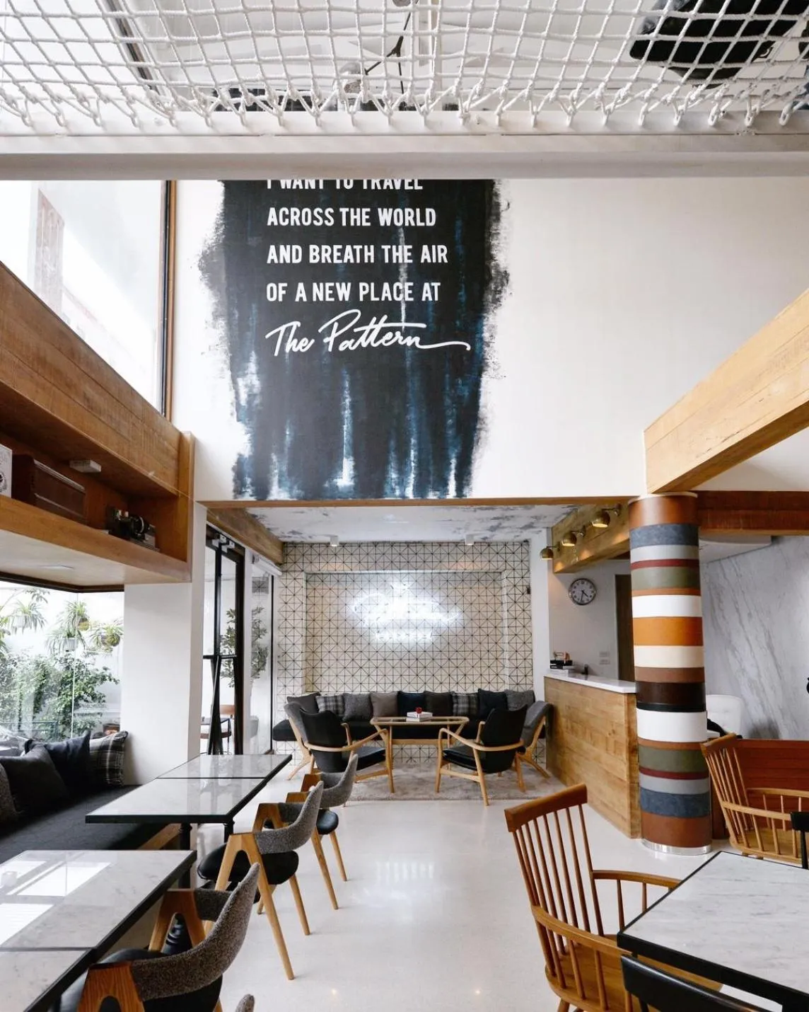 Lobby or reception in The Pattern Boutique Hotel