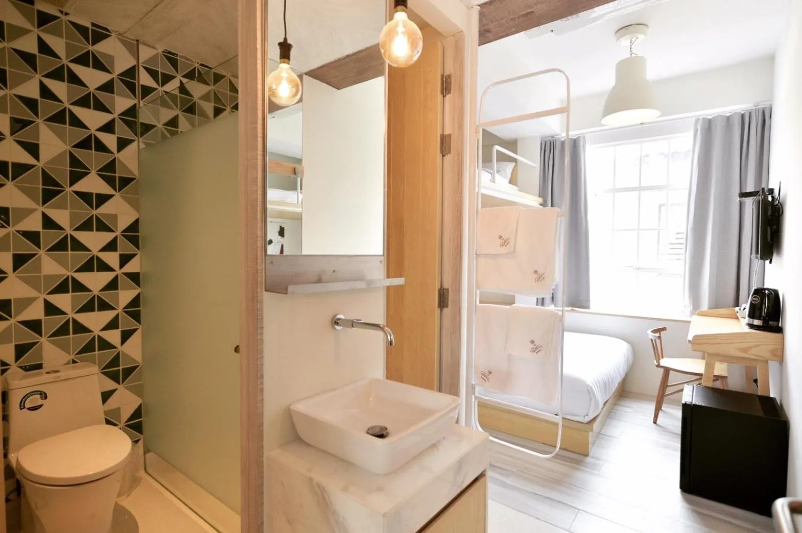 Shower in The Pattern Boutique Hotel