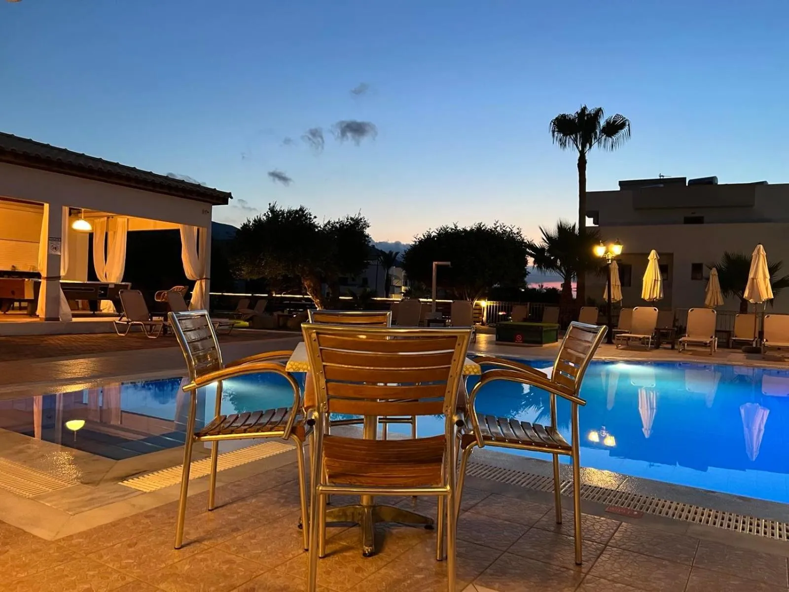 Swimming pool in Newcastle Studios