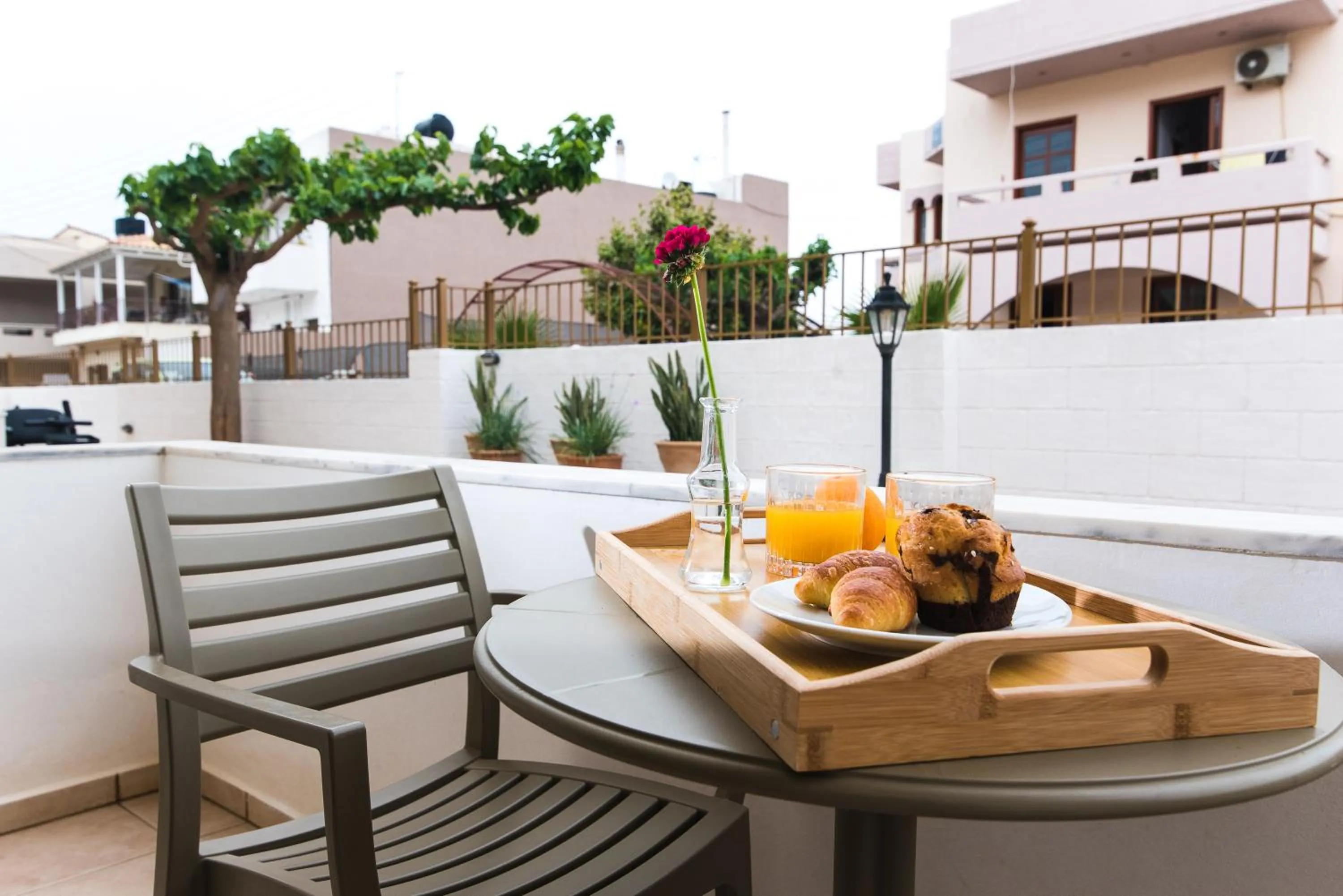 Balcony/Terrace in Newcastle Studios