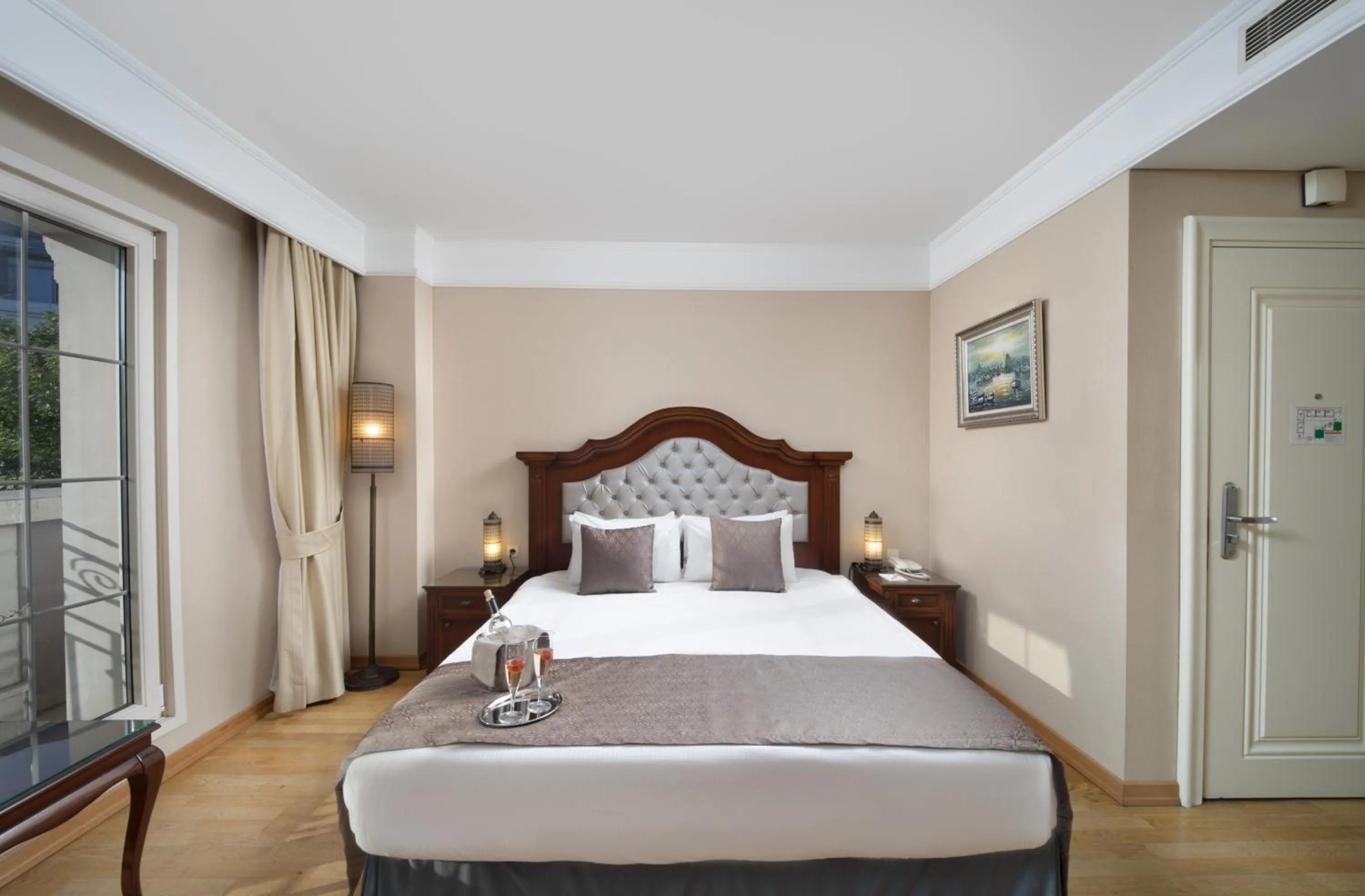 Bed in Recital Hotel