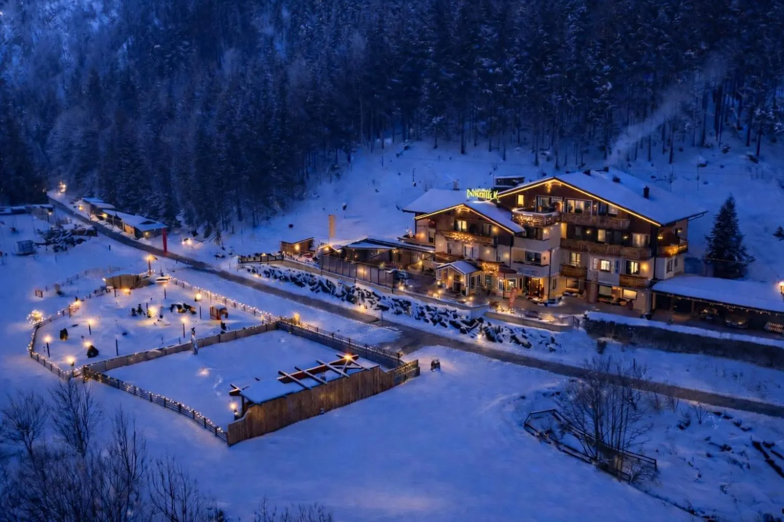 Property building in Hotel-Restaurant Burgblick