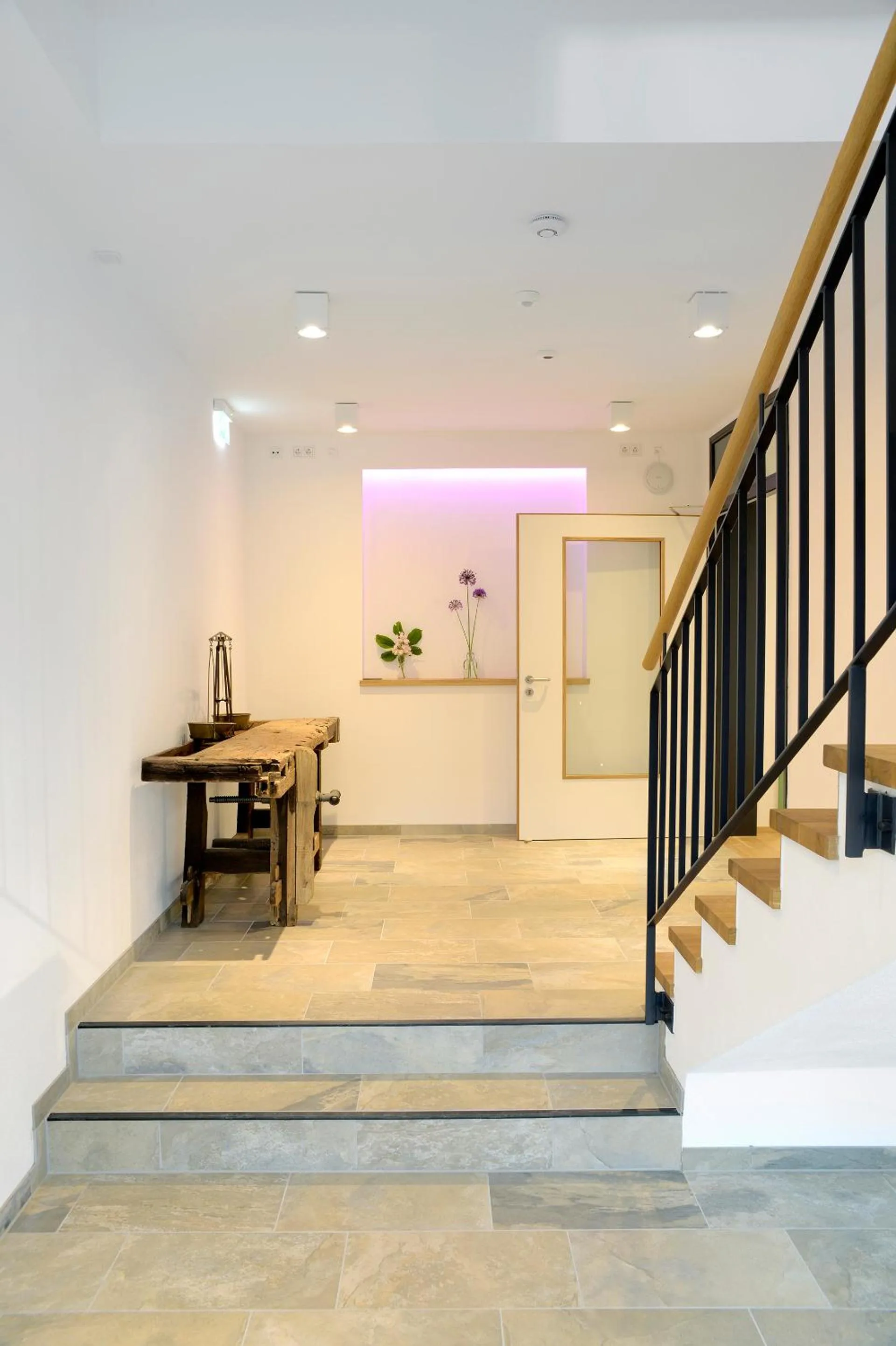 Lobby or reception in Herberge Hof Armada