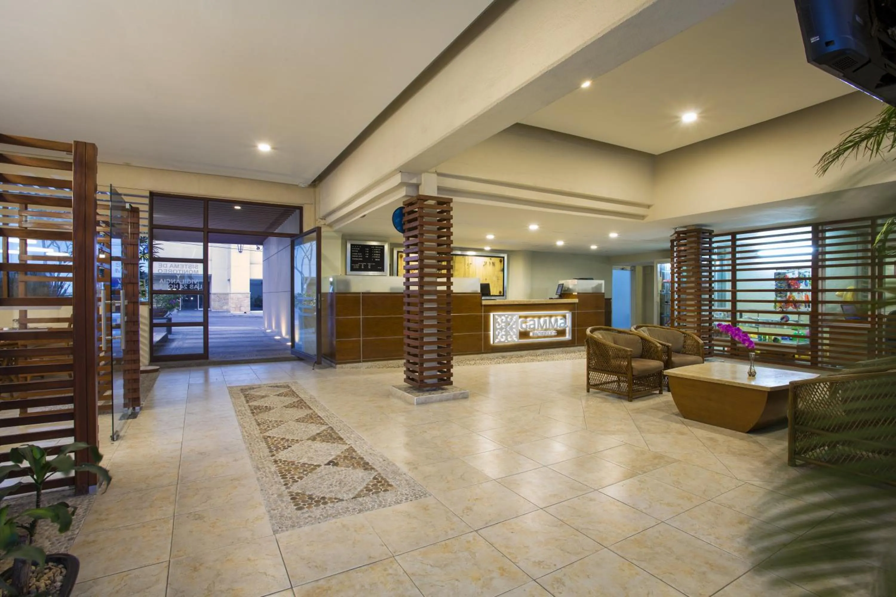 Lobby or reception in Gamma Cuernavaca Puerta Paraiso