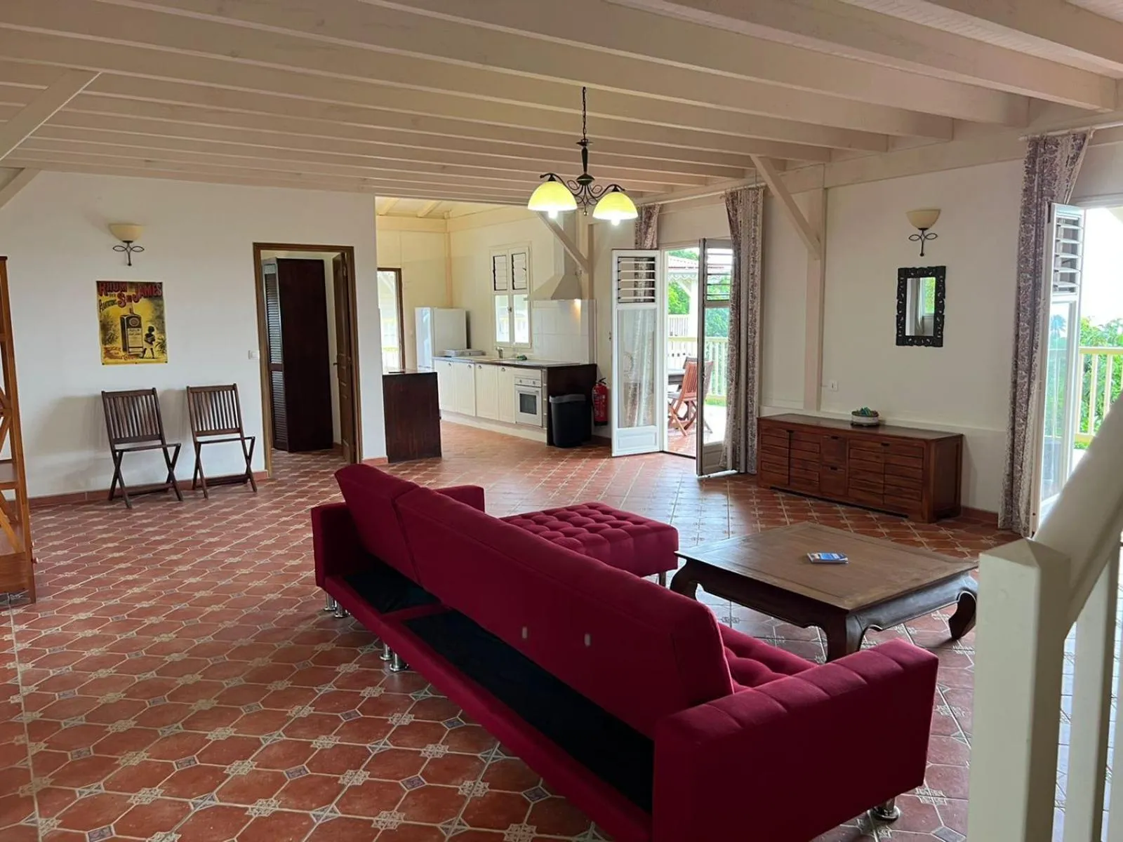 Living room in Le Domaine Saint Aubin