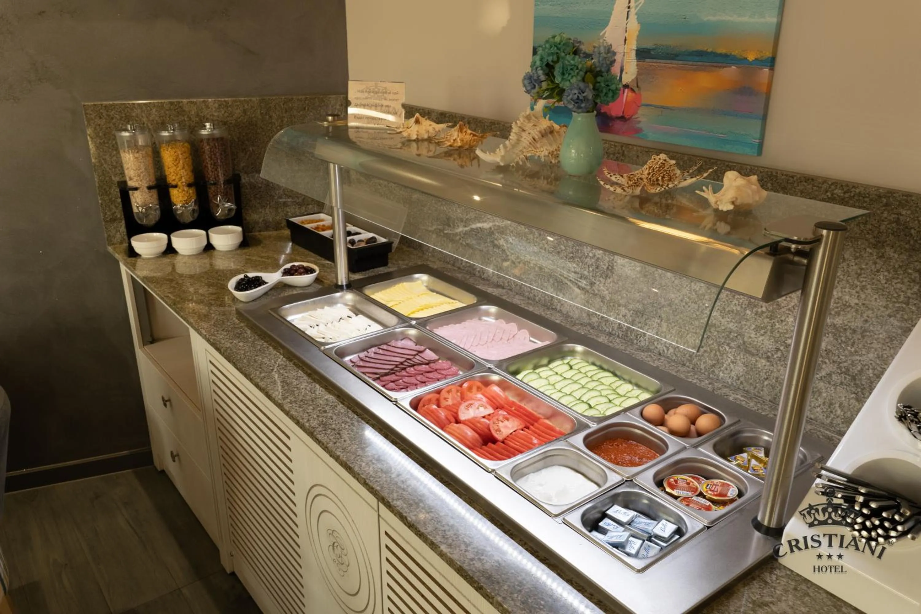 Restaurant/places to eat in Cristiani Hotel Sozopol