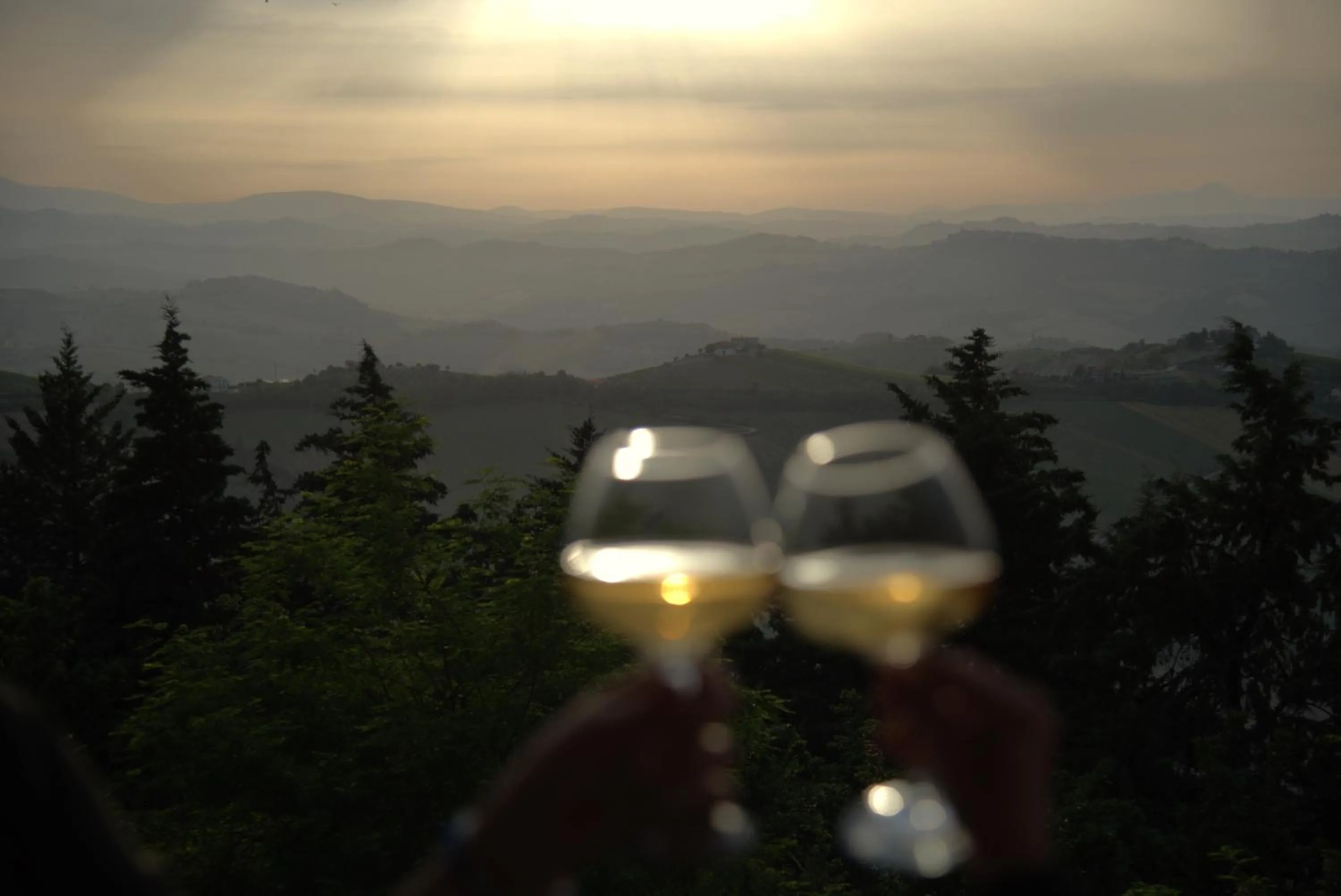 Sunset in La Casa Nel Bosco