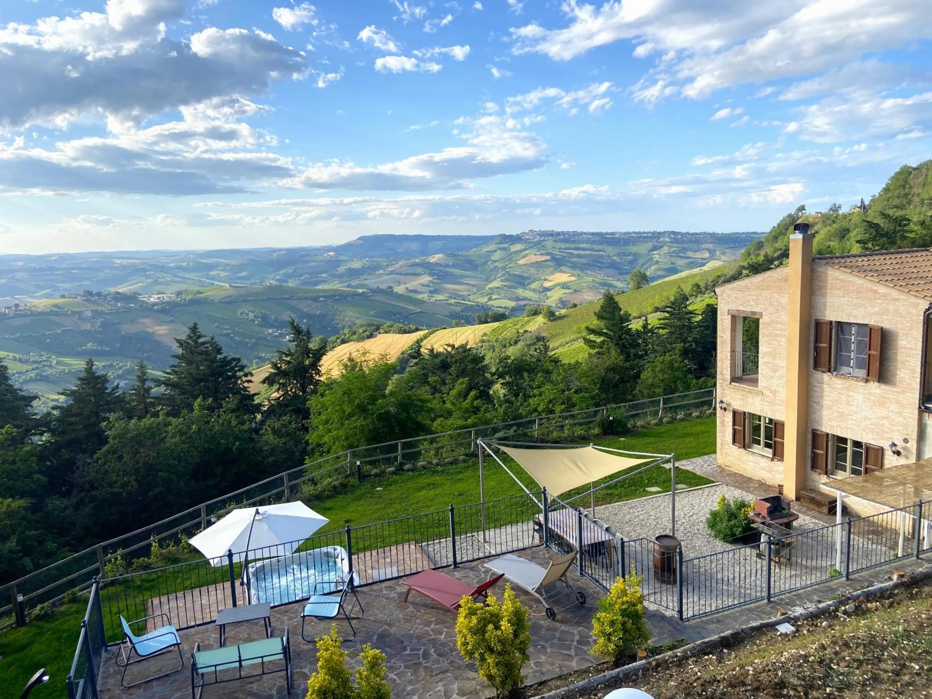Bird's eye view in La Casa Nel Bosco