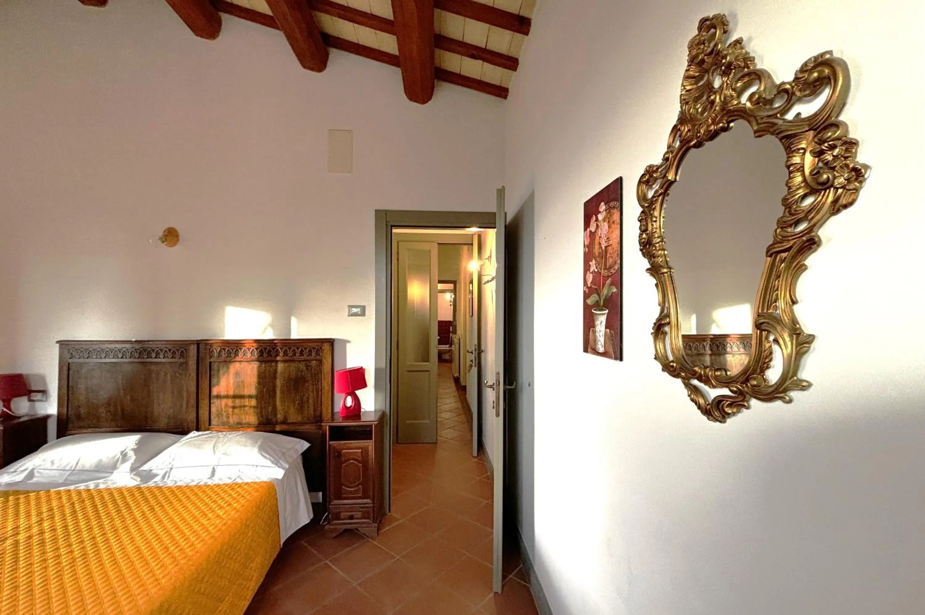 Bedroom, Bed in La Casa Nel Bosco