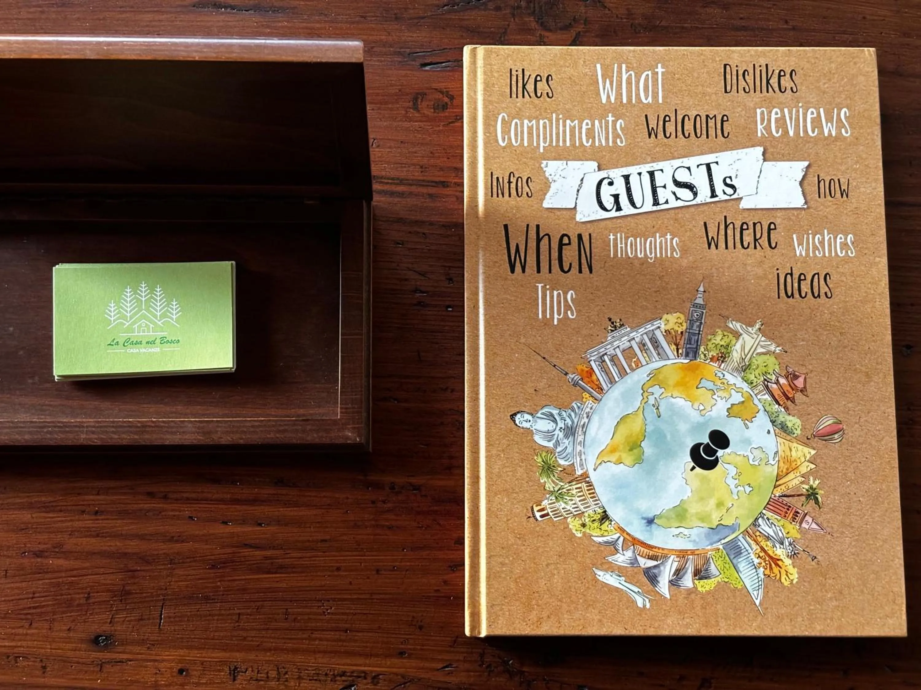 Restaurant/places to eat in La Casa Nel Bosco