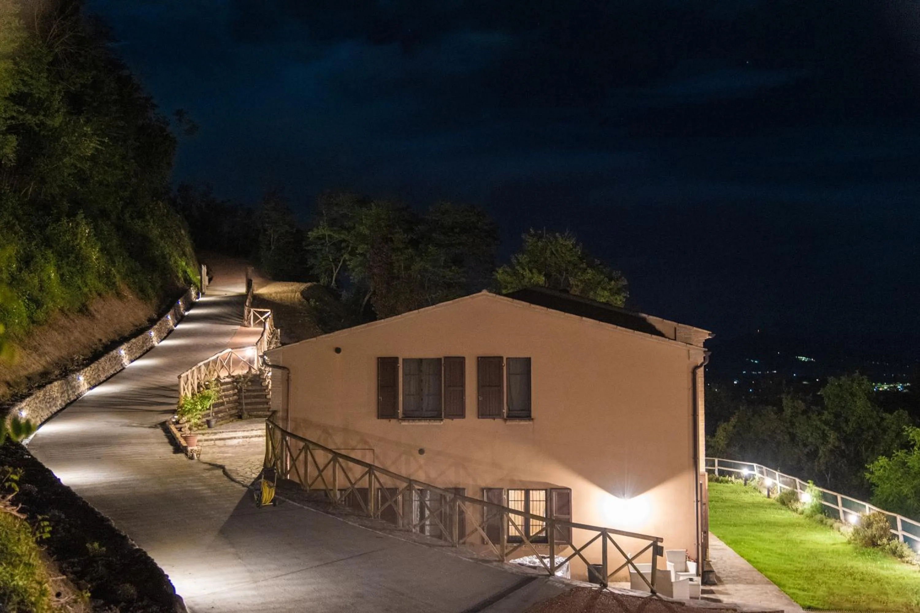 Night in La Casa Nel Bosco