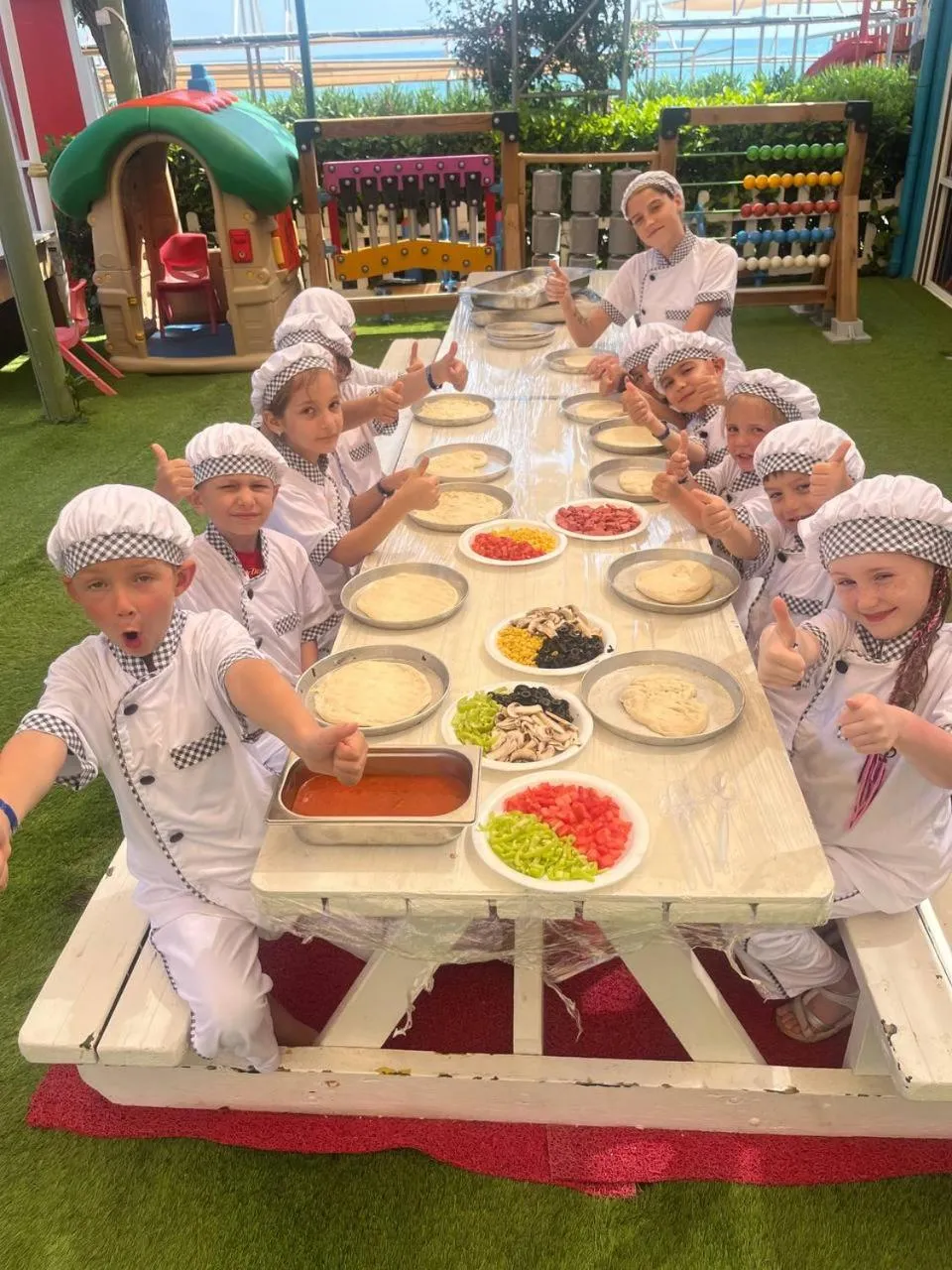 Children play ground in Orange County Belek