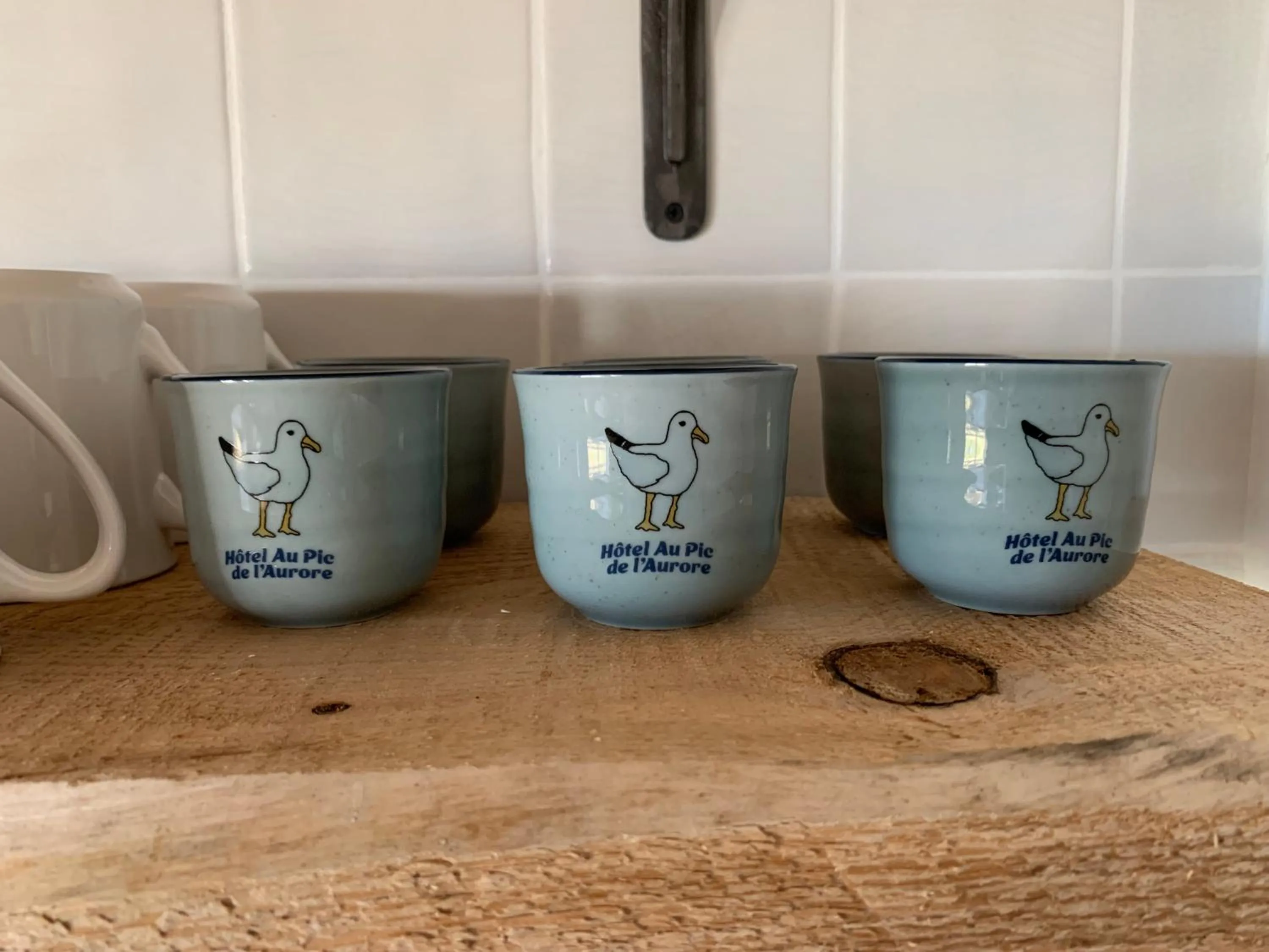 Kitchen or kitchenette in Au Pic de l'Aurore Motel-Chalets