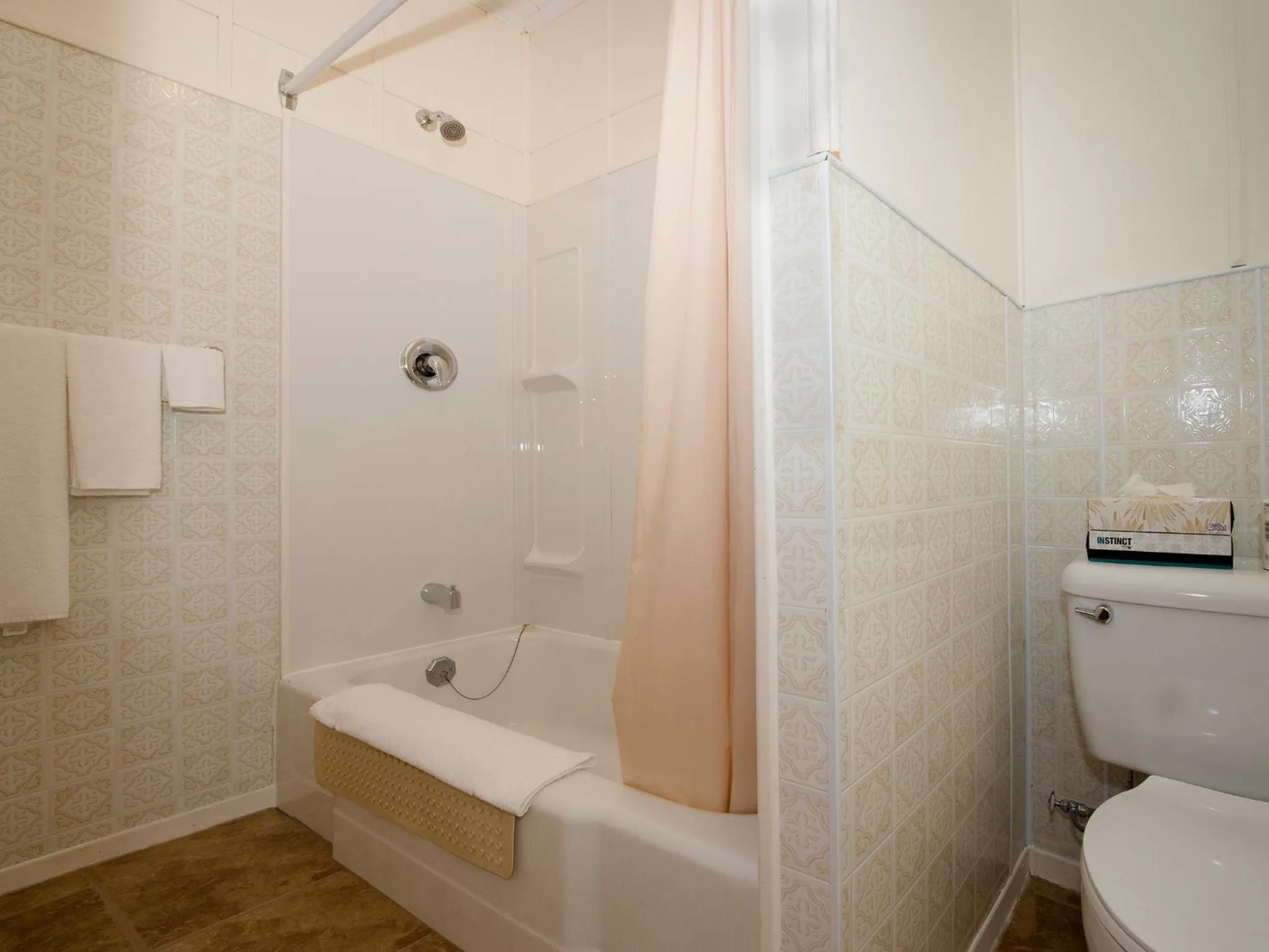 Bathroom in Au Pic de l'Aurore Motel-Chalets