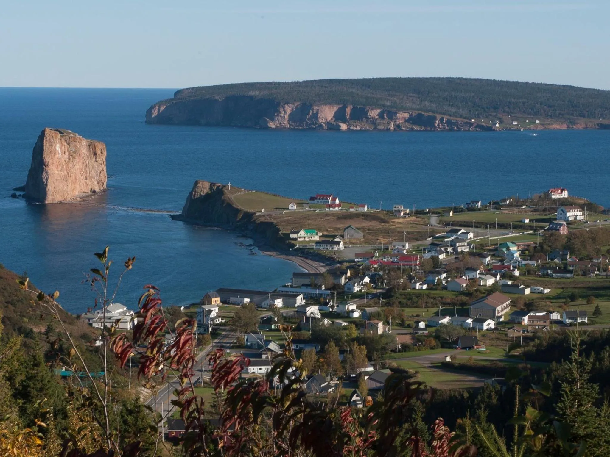Bird's eye view in Au Pic de l'Aurore Motel-Chalets