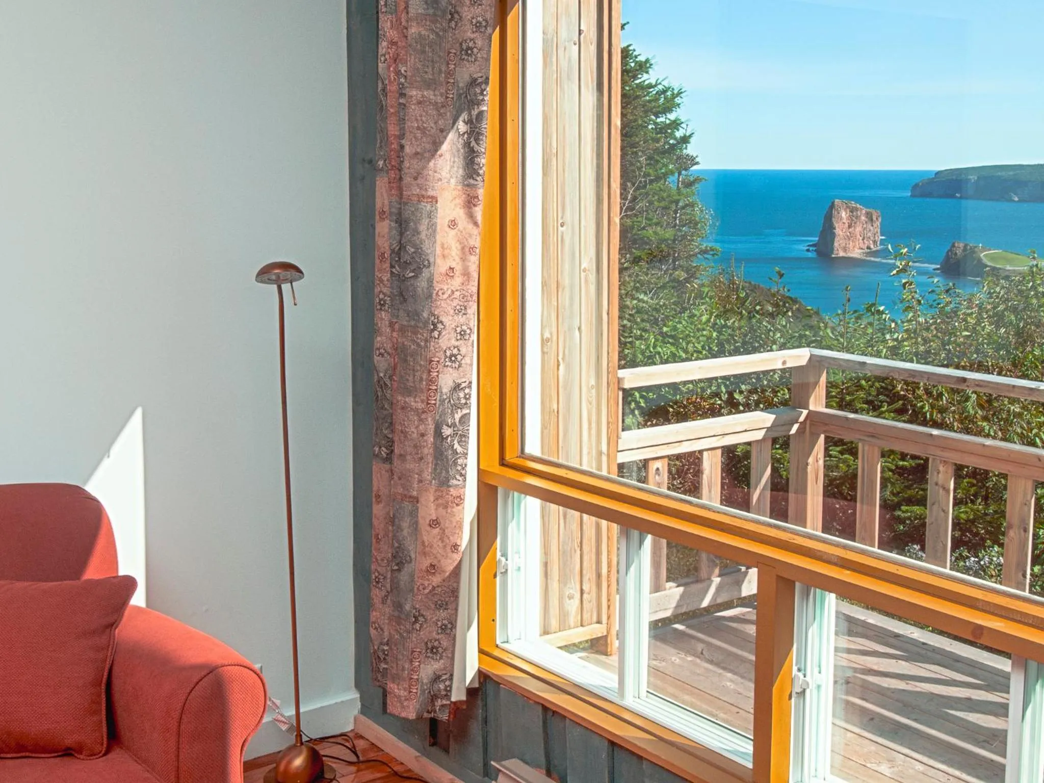 View (from property/room) in Au Pic de l'Aurore Motel-Chalets